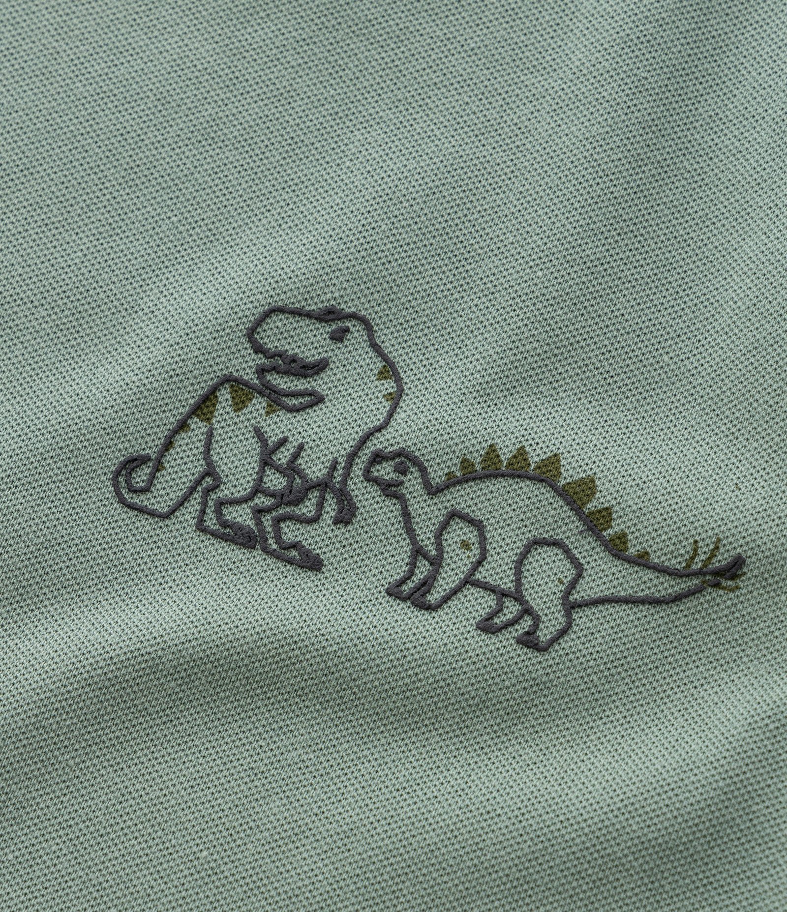 Camiseta Infantil com Estampa de Dinos - Tam 1 a 6 Anos Verde 5