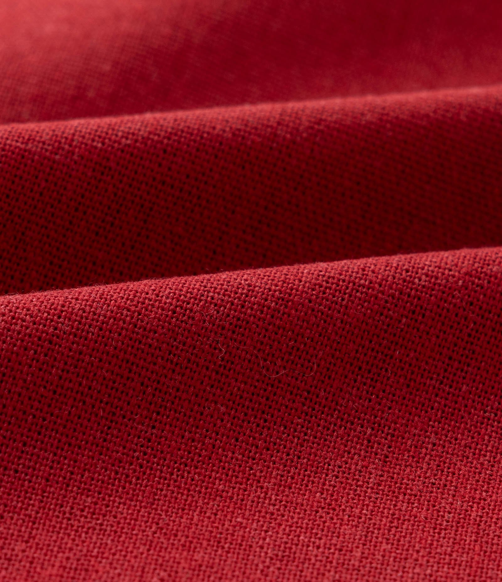 Calça Cenoura em Viscolinho com Amarração Curve & Plus Size Vermelho 7