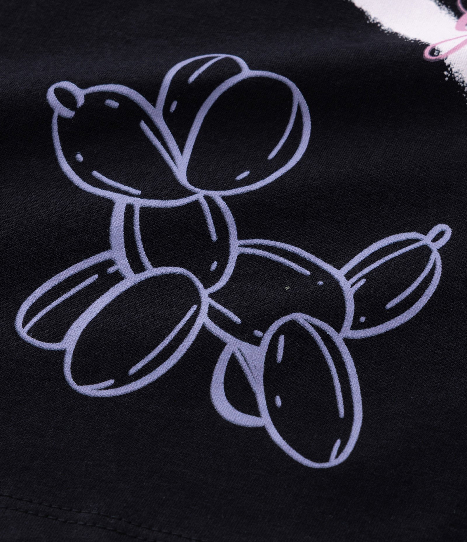Camiseta Infantil com Estampa Doodles Grafitados - Tam 5 a 14 Anos Preto 5