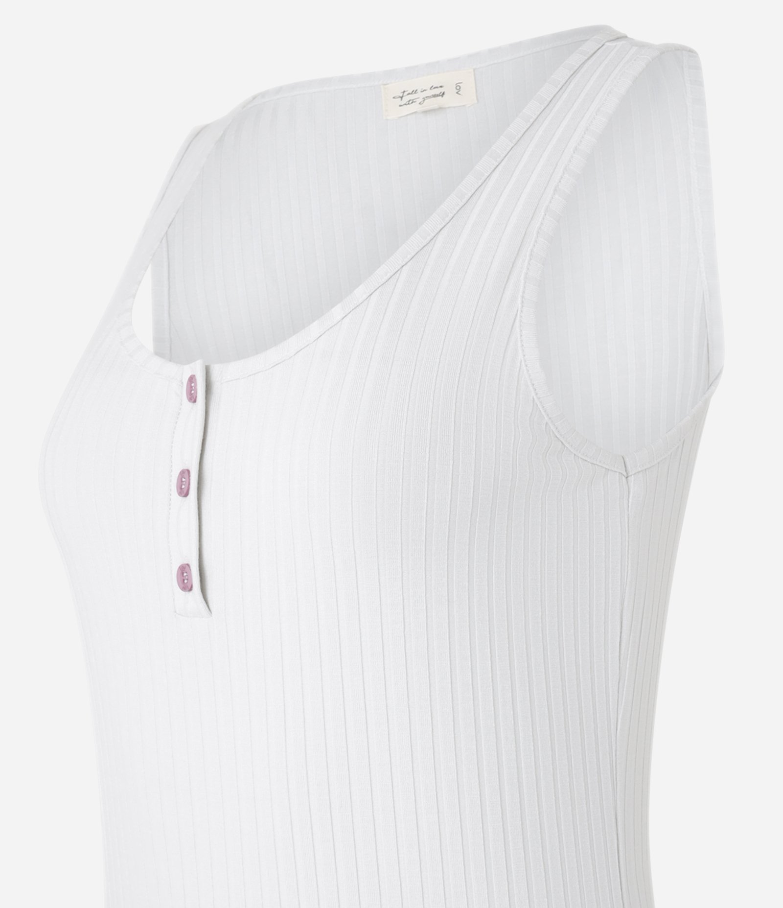 Pijama Short Doll em Ribana com Botões e Estampa de Folhagem Multicores 4