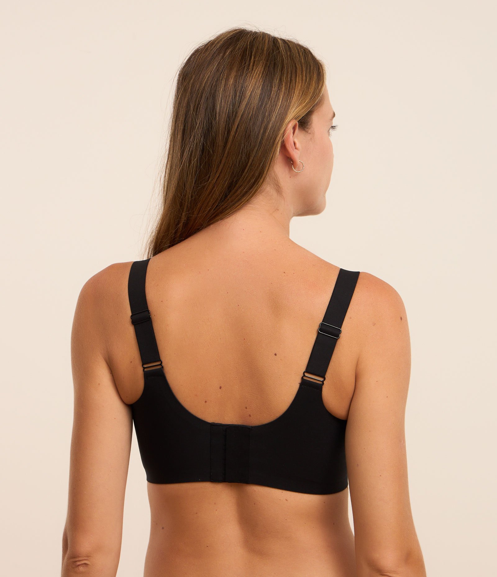 Sutiã Comfort UP Alta Sustentação com Bojo sem Aro Fita Up Preto 2