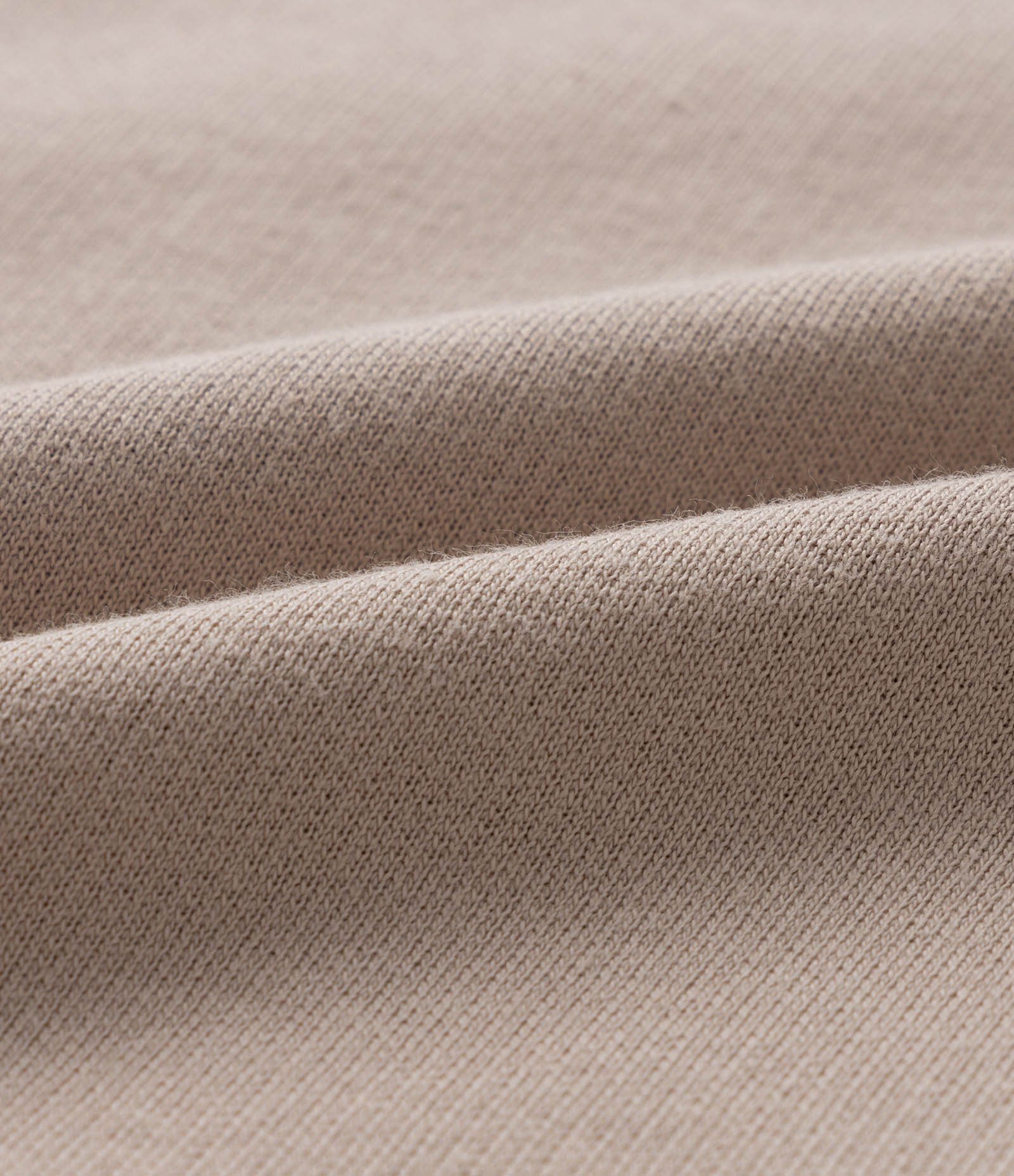 Moletom com Cava Deslocada e Zíper Curve & Plus Size Bege 7