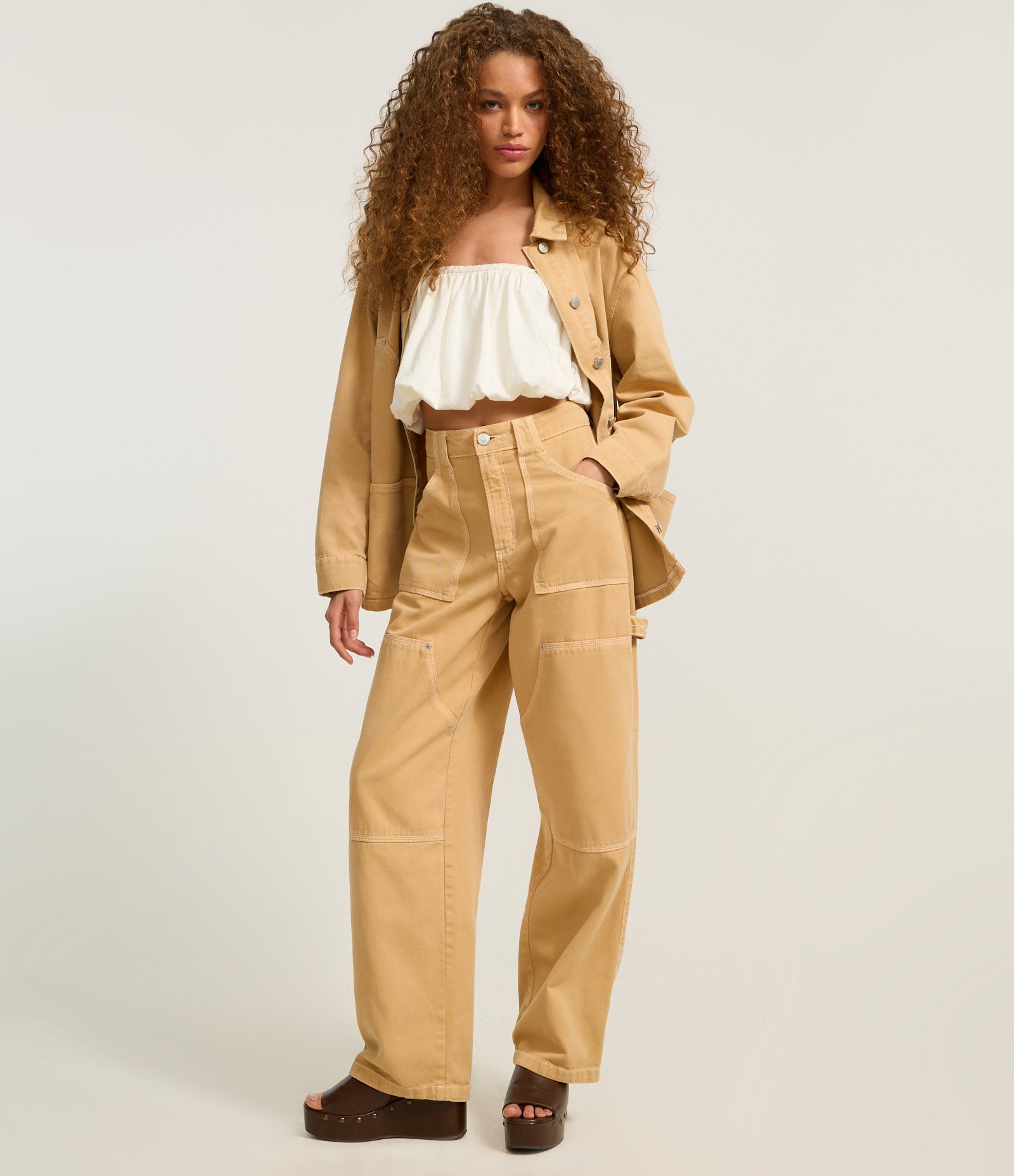 Blusa Balonê em Algodão Agroecológico com Alça Regulável Branco 2