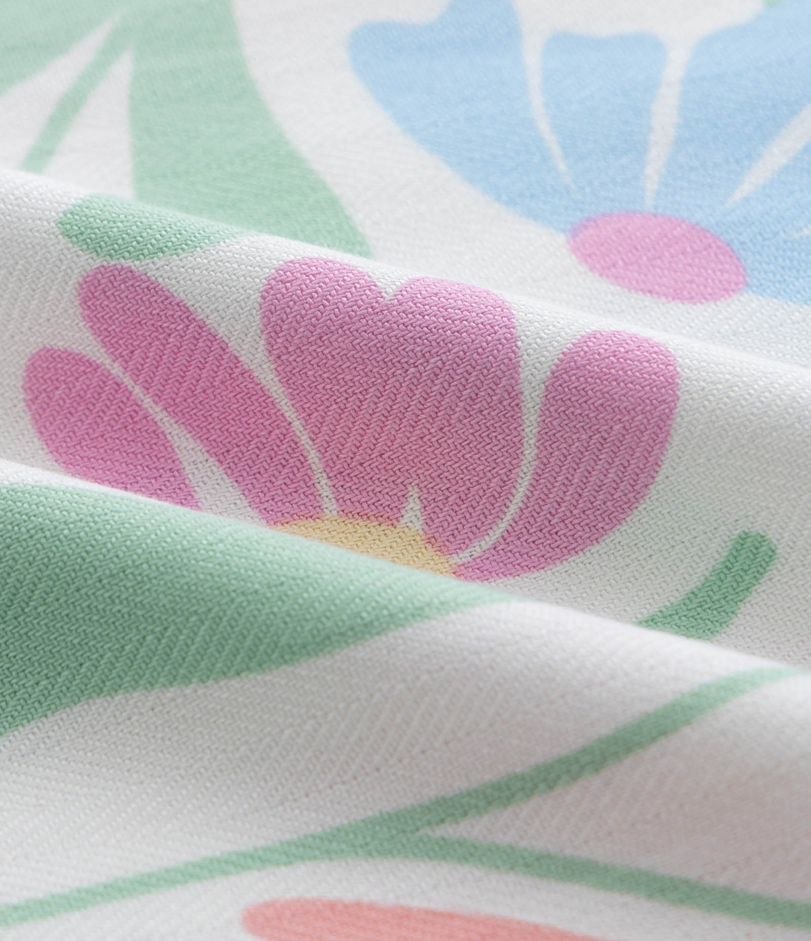 Calça Wide Leg Infantil em Chalis com Estampa Floral - Tam 5 A 14 Anos Branco 4