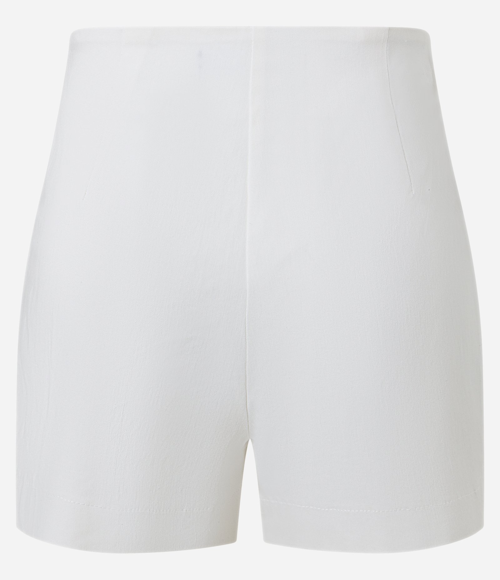 Short Curto em Bengaline com Zíper Tratorado Off White 2