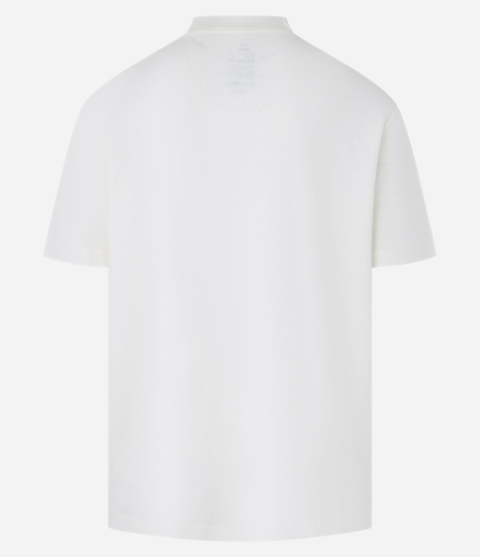 Camiseta T-shirt Relaxed em Algodão com Estampa Lettering Branco 5
