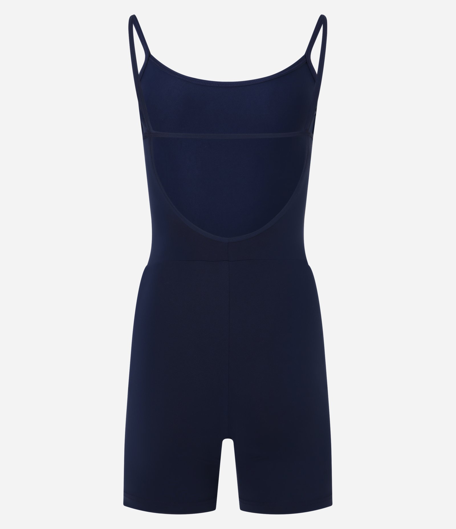 Macaquinho Esportivo em Microfibra com Decote nas Costas Azul 6