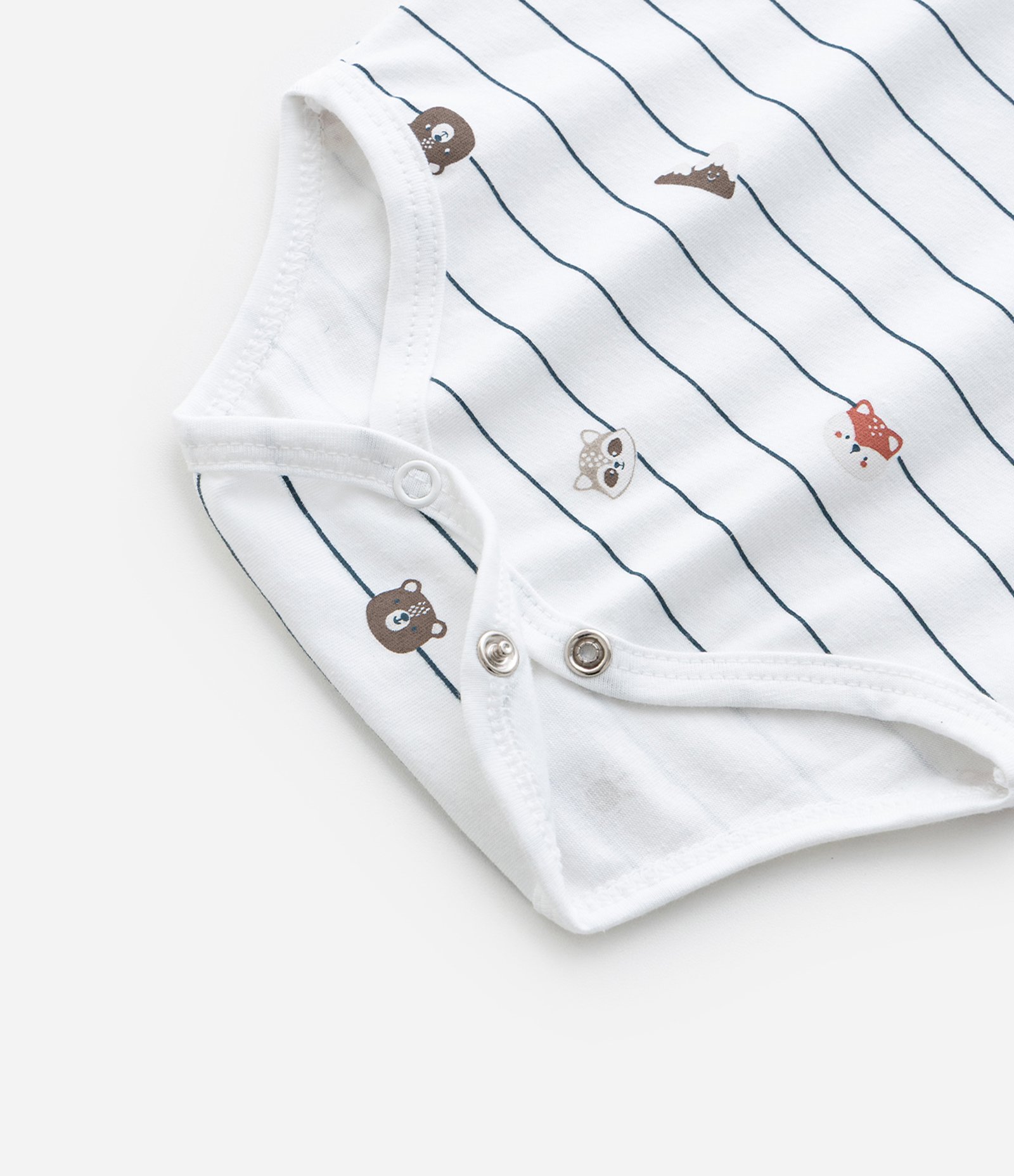 Body Infantil com Estampa Lettering O Mais Fofinho - Tam RN a 18 meses Branco 4