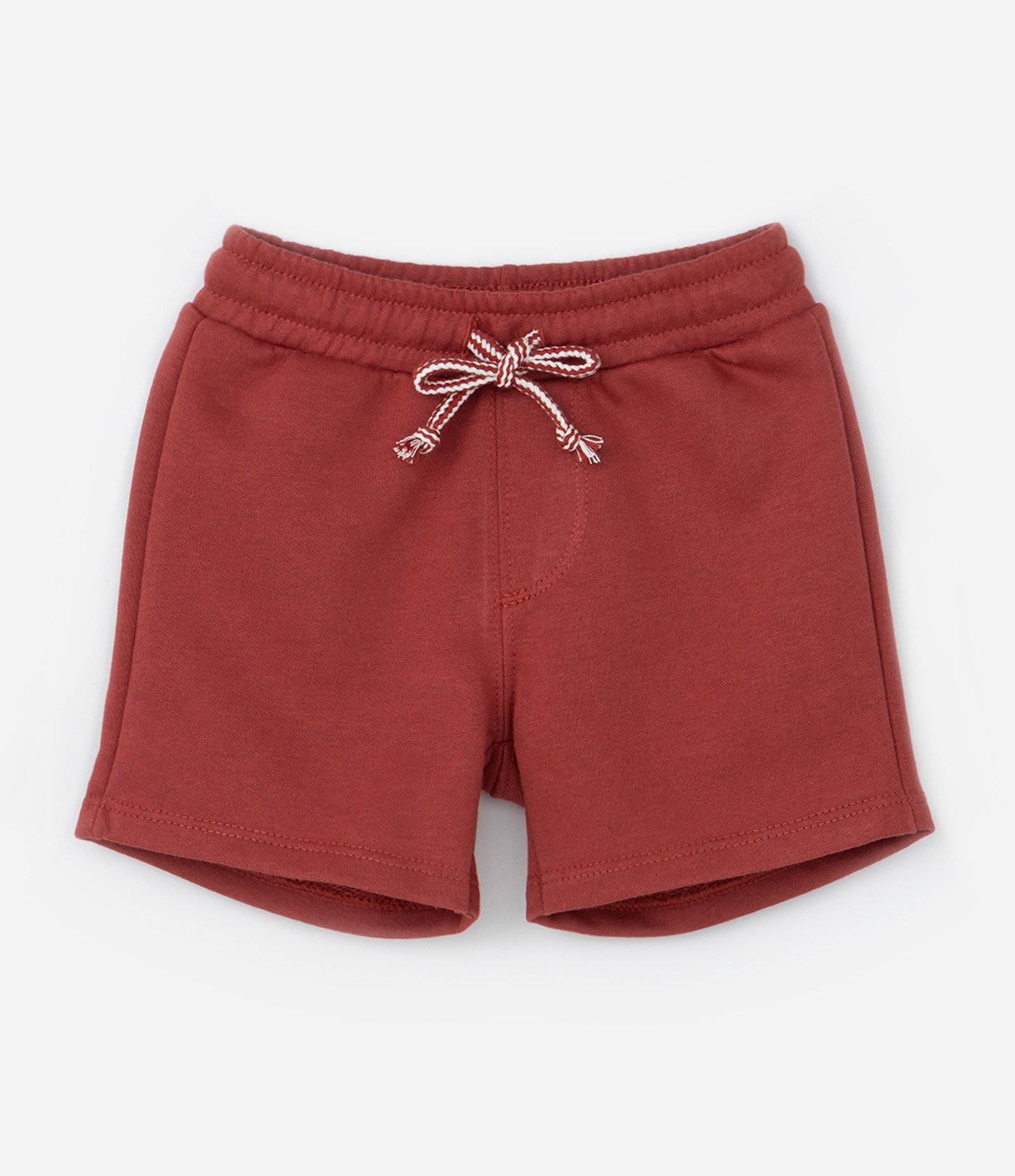 Conjunto Infantil com Estampa Listrada - Tam 1 a 6 Anos Branco/Vermelho 5