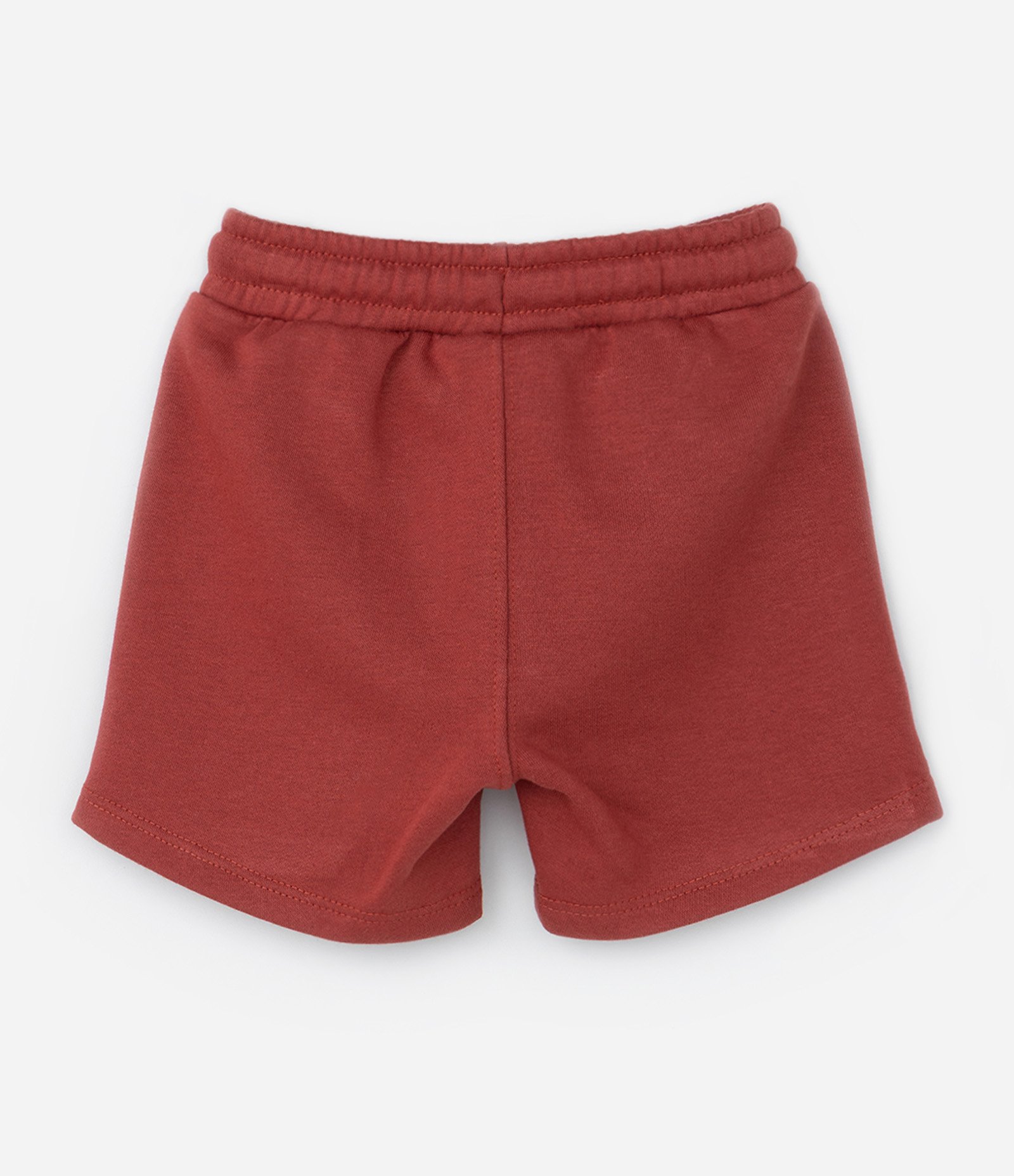 Conjunto Infantil com Estampa Listrada - Tam 1 a 6 Anos Branco/Vermelho 6