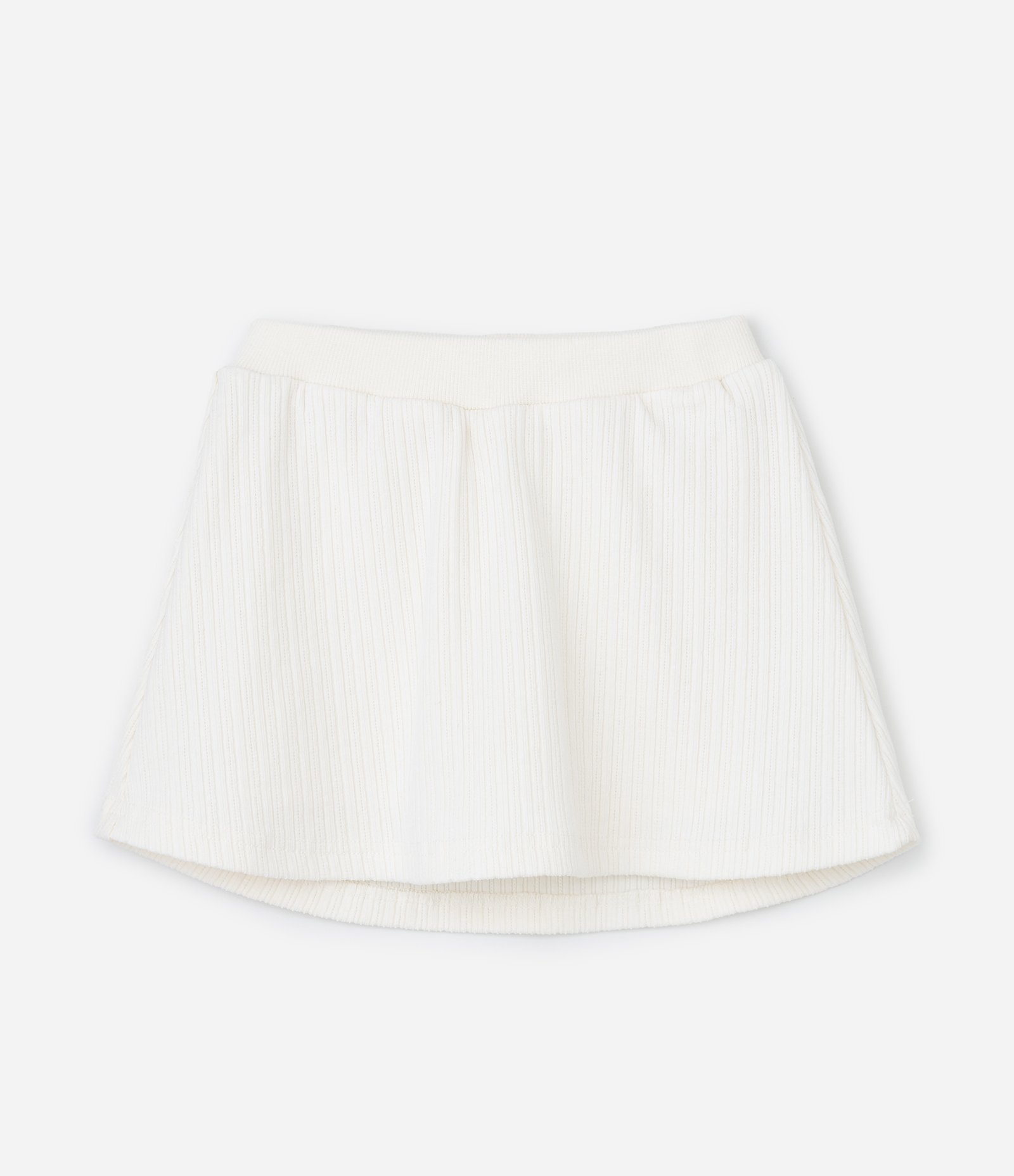 Conjunto Infantil Polo e Short Saia Seamless - Tam 1 a 6 Anos Branco 5