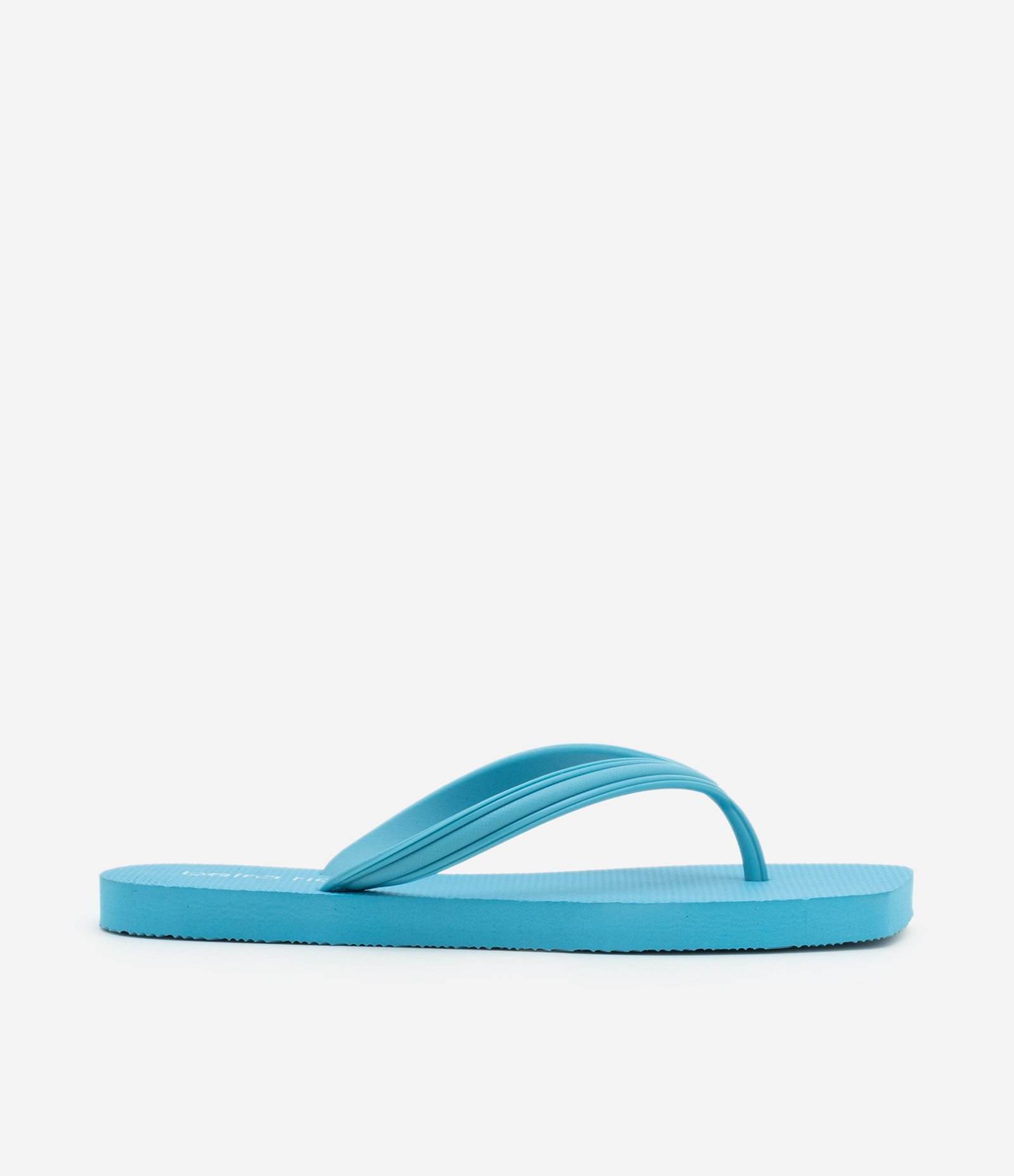 Chinelo com Tira Detalhada e Bico Quadrado Beira Rio Azul 2