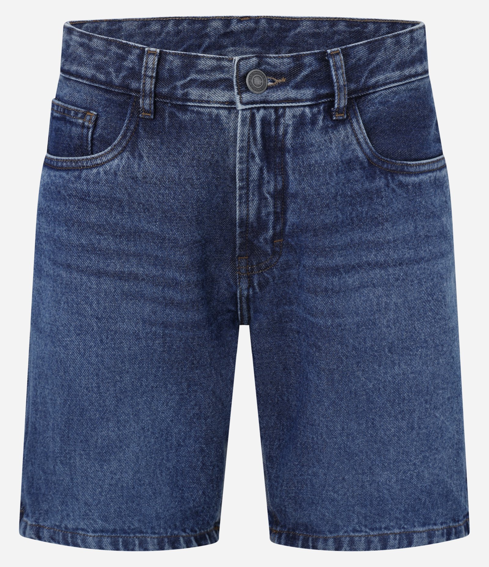 Bermuda Reta em Jeans Azul 1