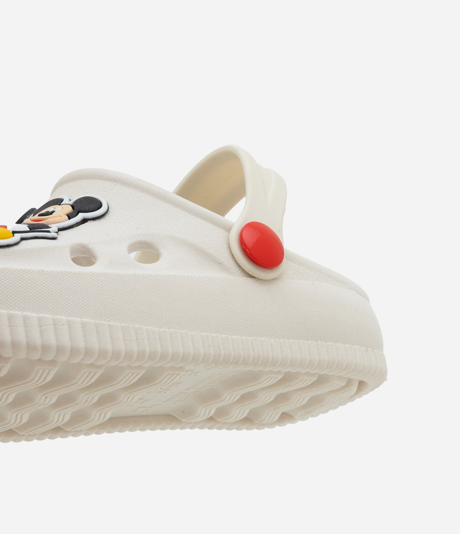 Sandália Babuche Infantil com Patch do Mickey - Tam 20 a 33 Bege 3