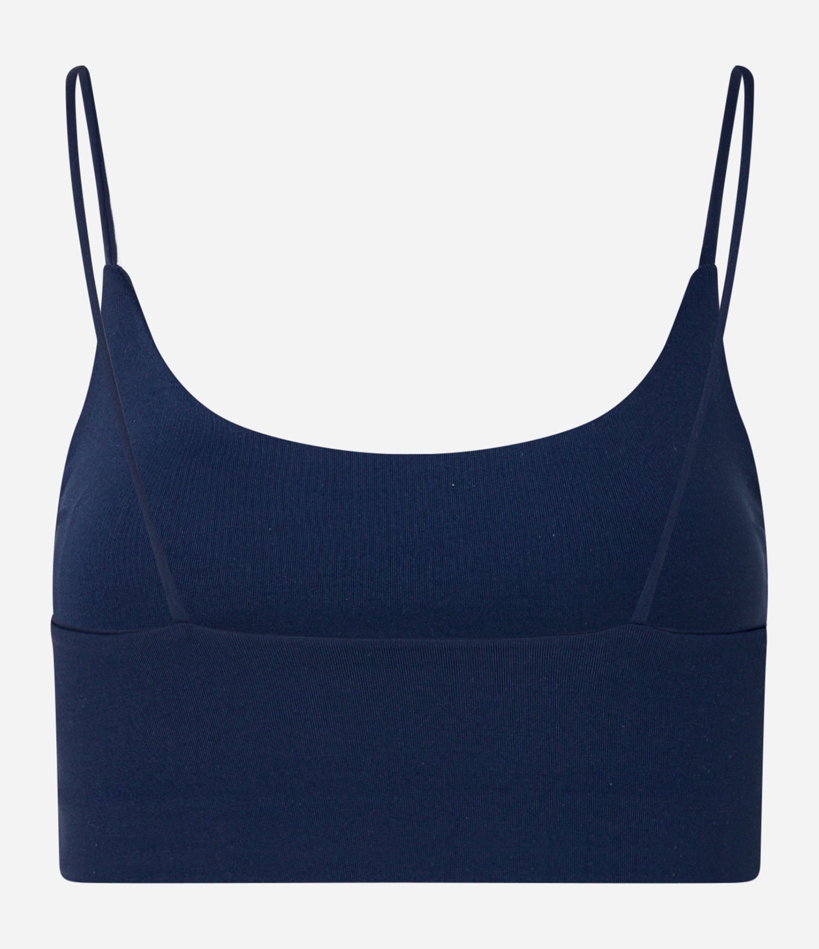 Top Esportivo em Poliamida com Alças Finas Azul Marinho 5