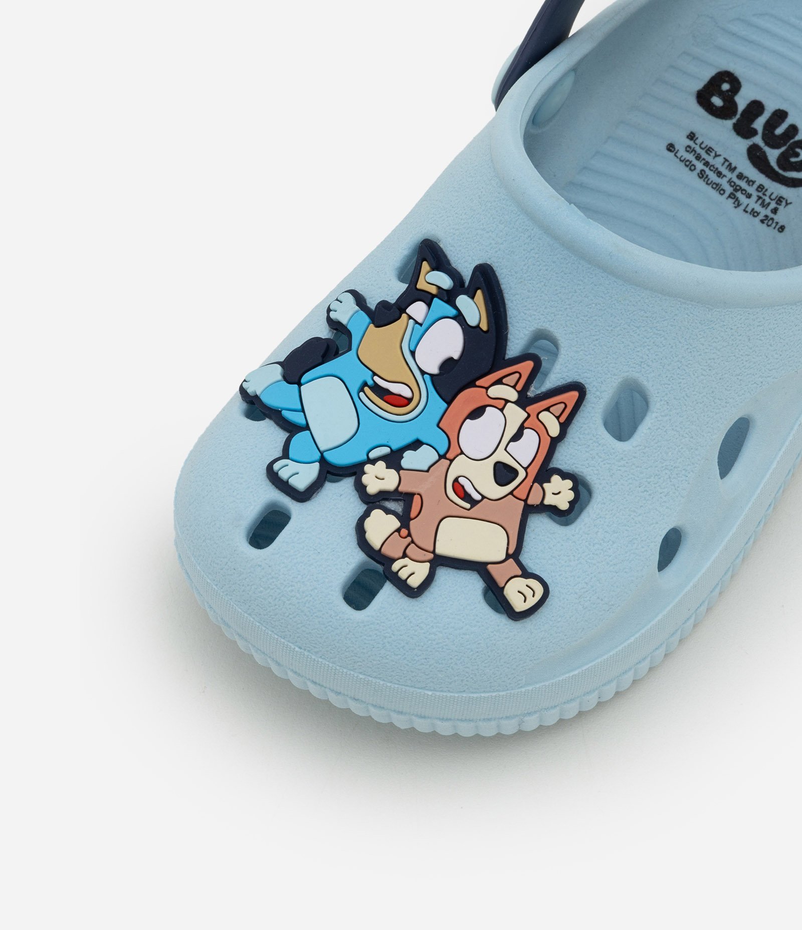 Sandália Babuche Infantil com Patch Bluey - Tam 20 a 33 Azul 4