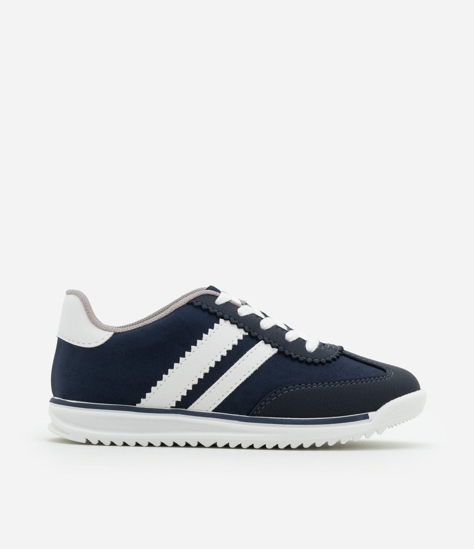 Tênis Infantil com Recorte Contrastantes - Tam 28 ao 34 Azul 5