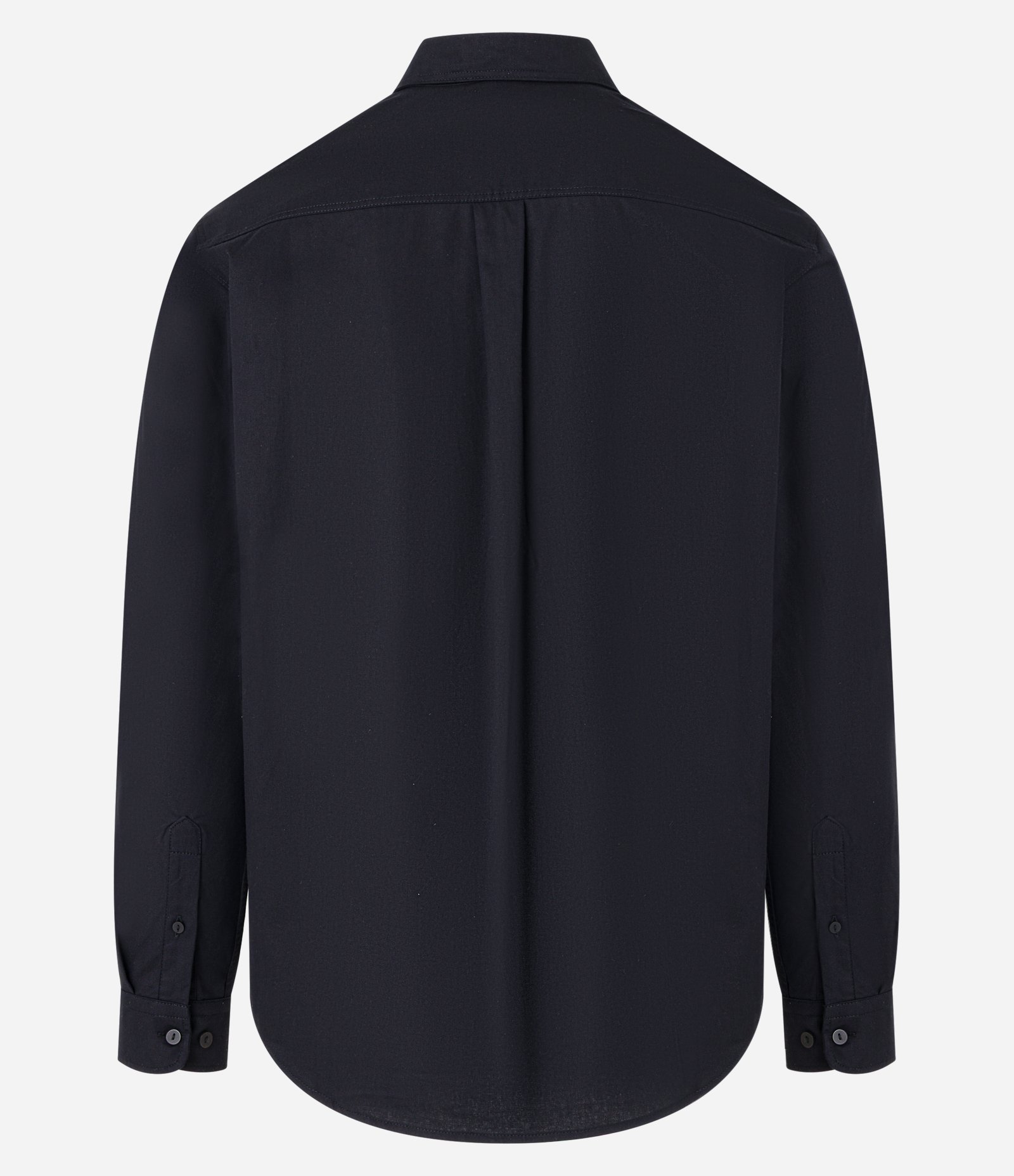Camisa Comfort em Sarja Leve com 02 Bolsos Preto 2