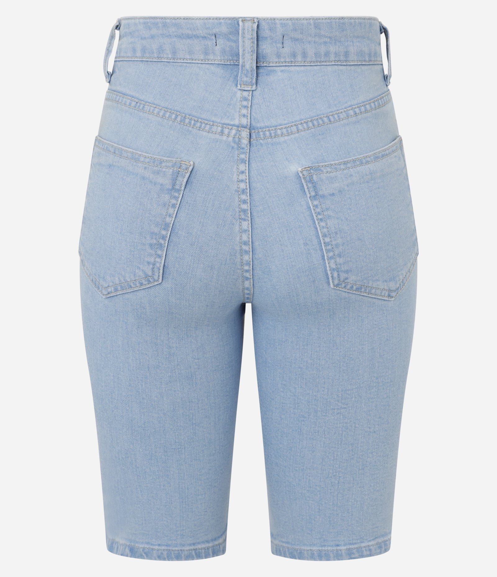 Bermuda New Ciclista em Jeans Azul Claro 7
