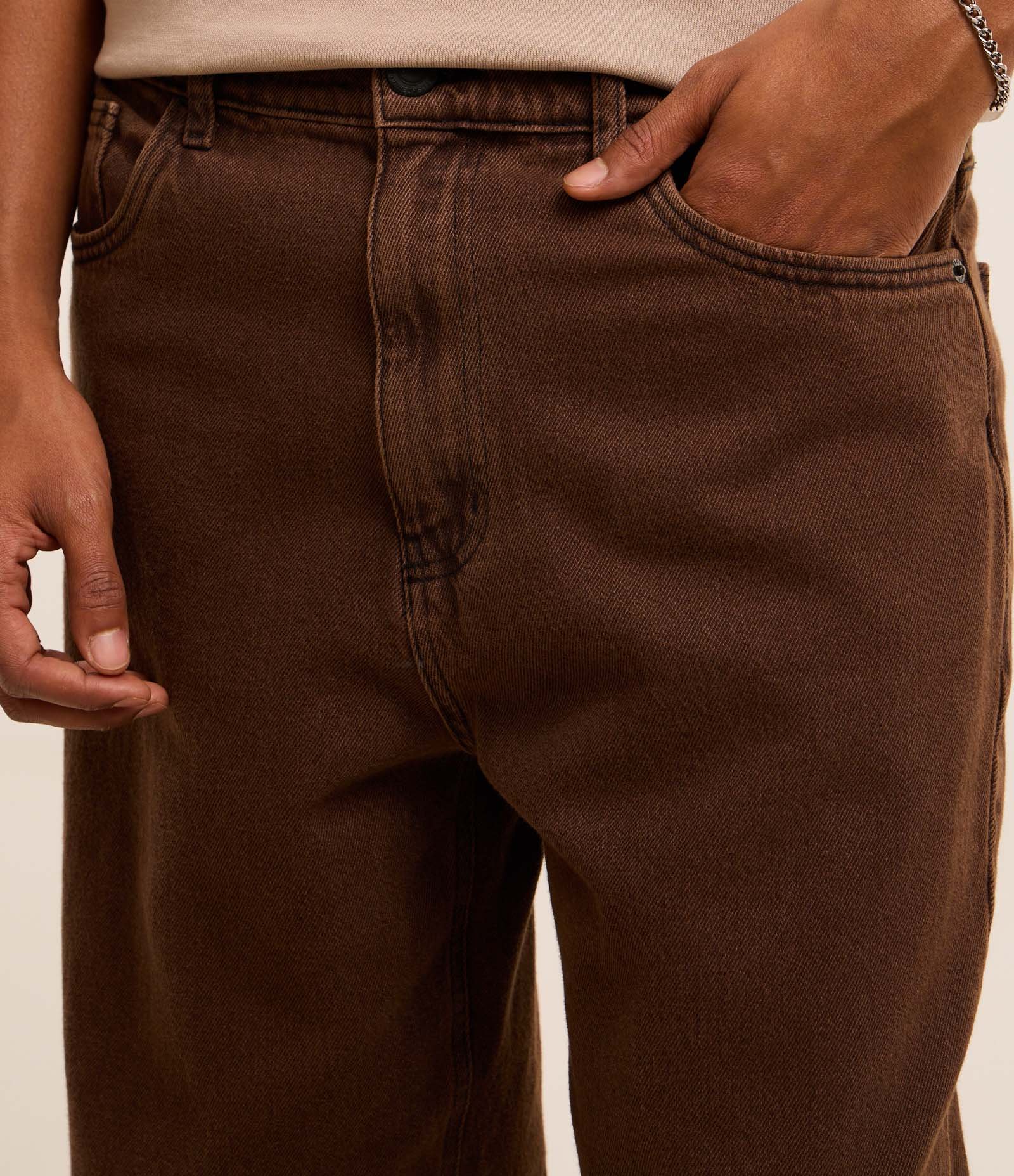 Calça Baggy em Jeans Vintage 3