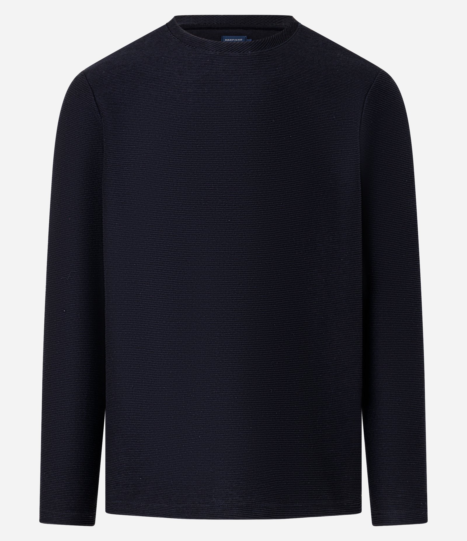 Camiseta com Textura Canelada Preto 5