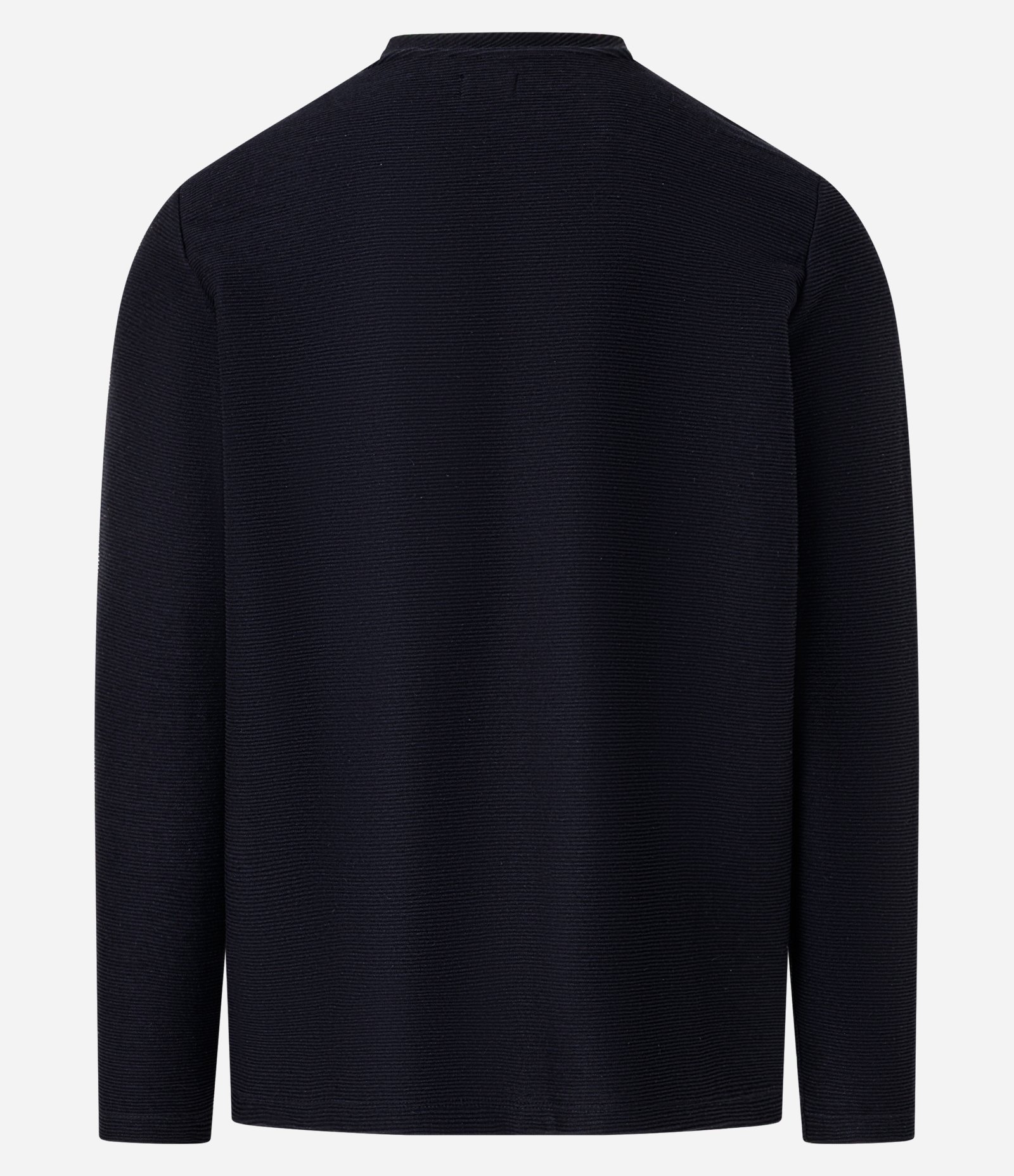 Camiseta com Textura Canelada Preto 7