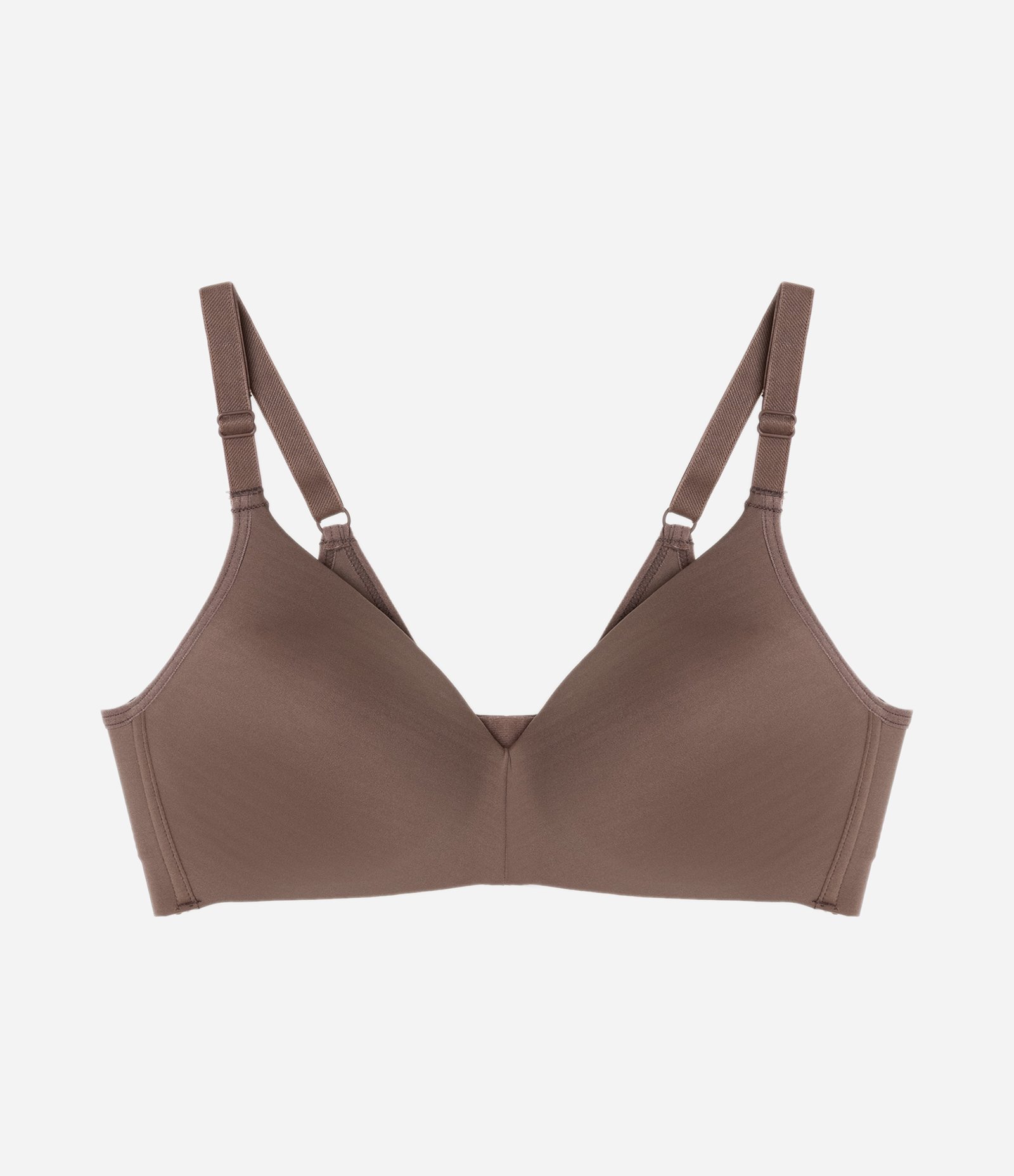 Sutiã Bojo Triangular em Microfibra Corte a Fio DelRio Capuccino 5