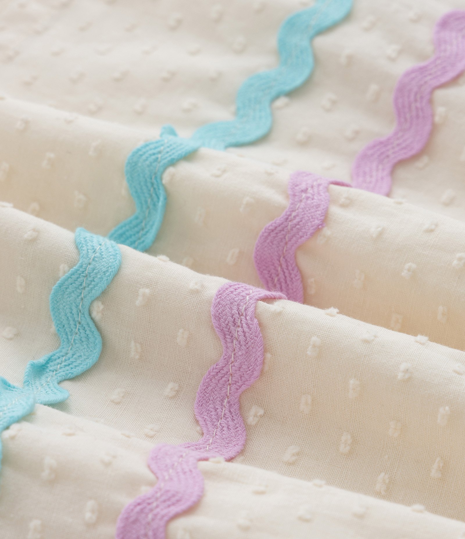 Vestido Infantil com Aviamentos Coloridos - Tam 1 a 6 Anos Bege 4