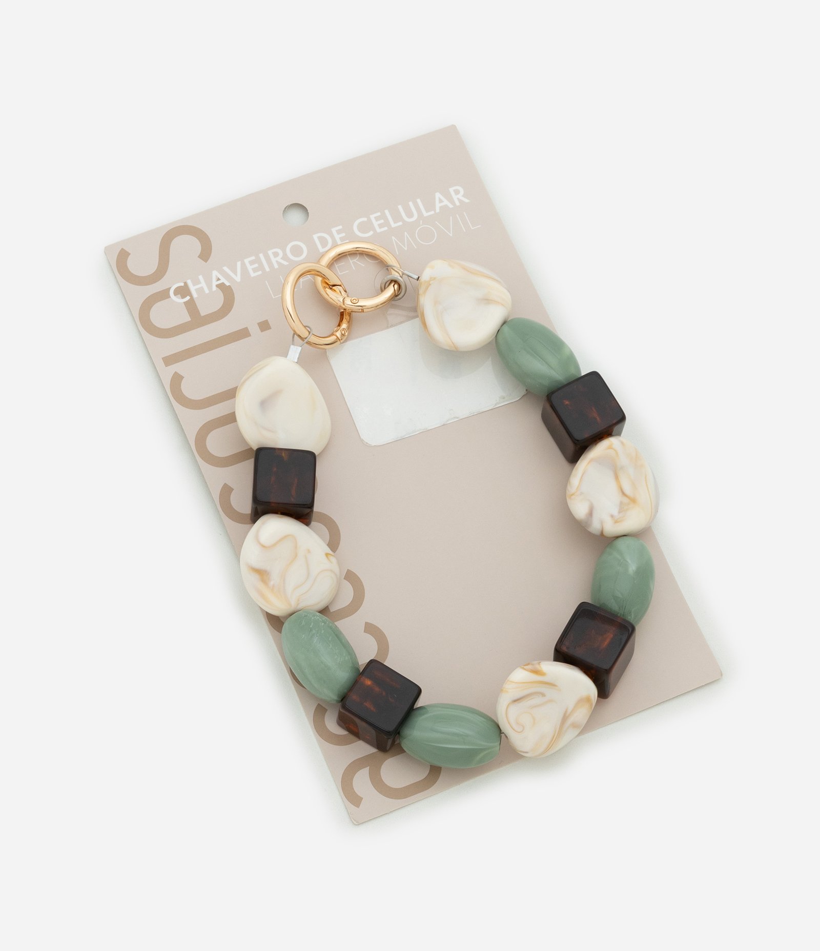 Corda de Celular com Pedrarias Multicores 2