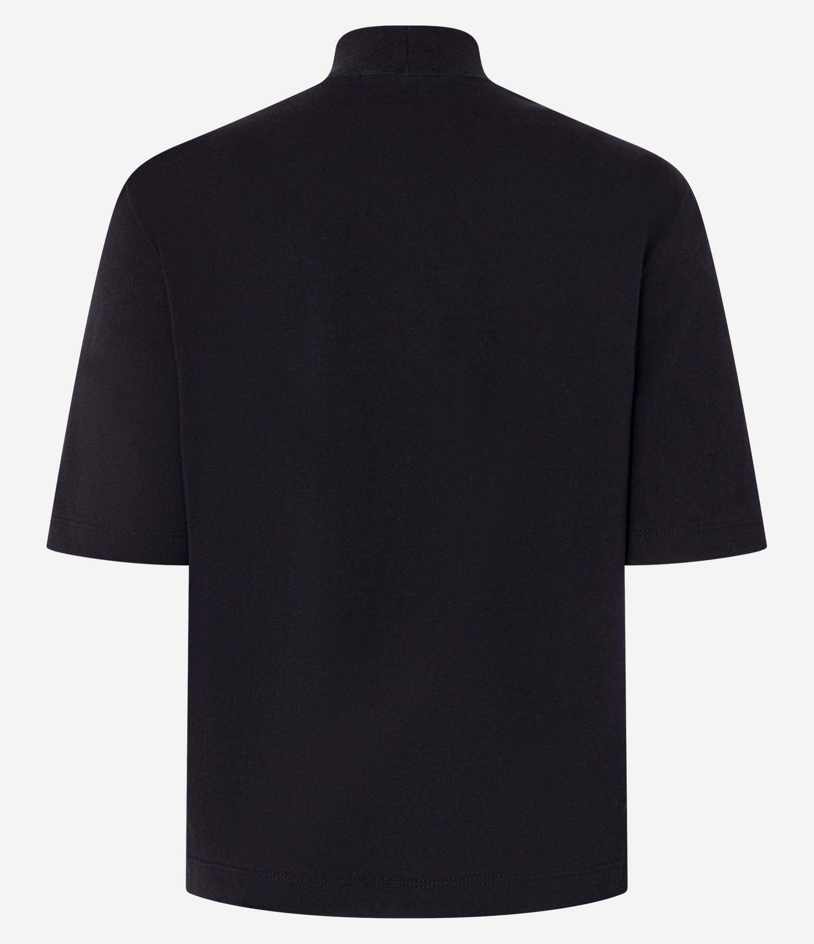 Camiseta em Algodão com Golinha Preto 6