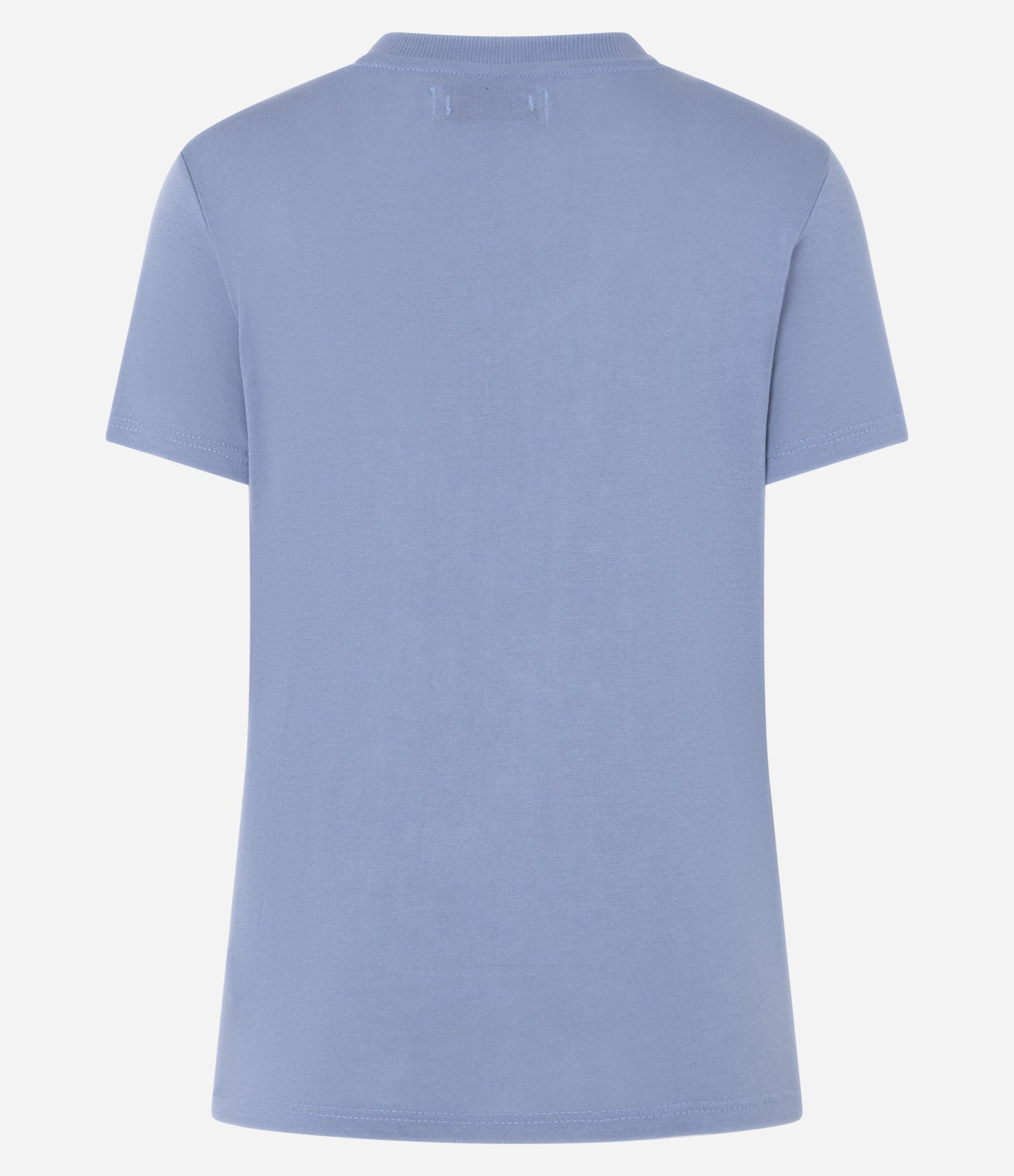 Blusa Básica em Viscose com Gola V em Ribana 6