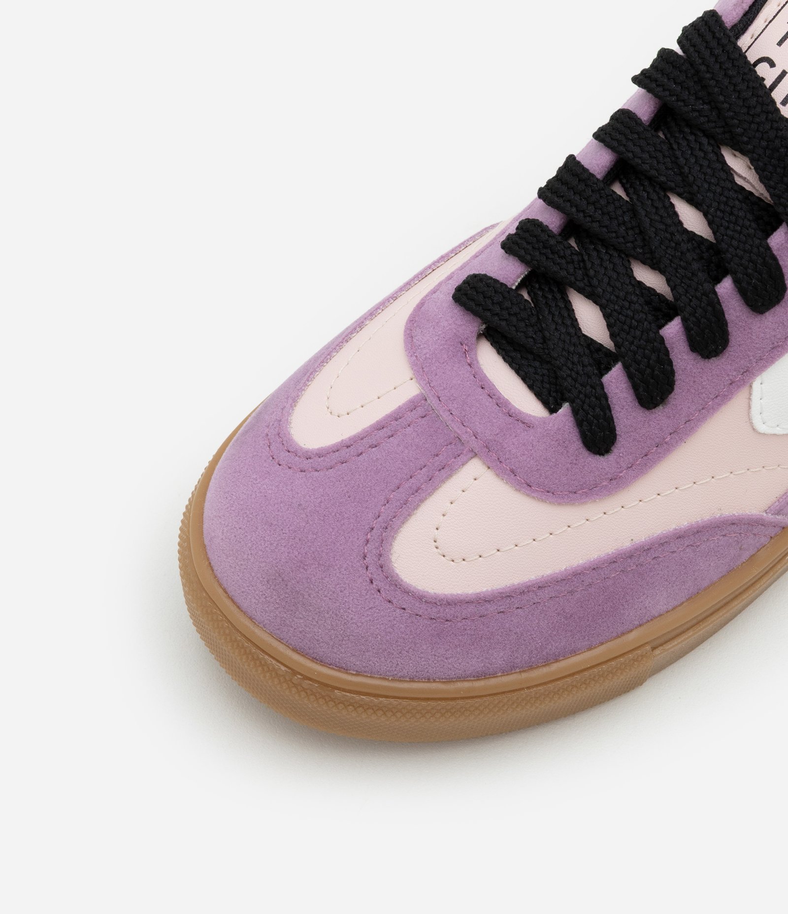 Tênis Infantil com Recortes Contrastantes - Tam 28 ao 34 Roxo/Rosa 3