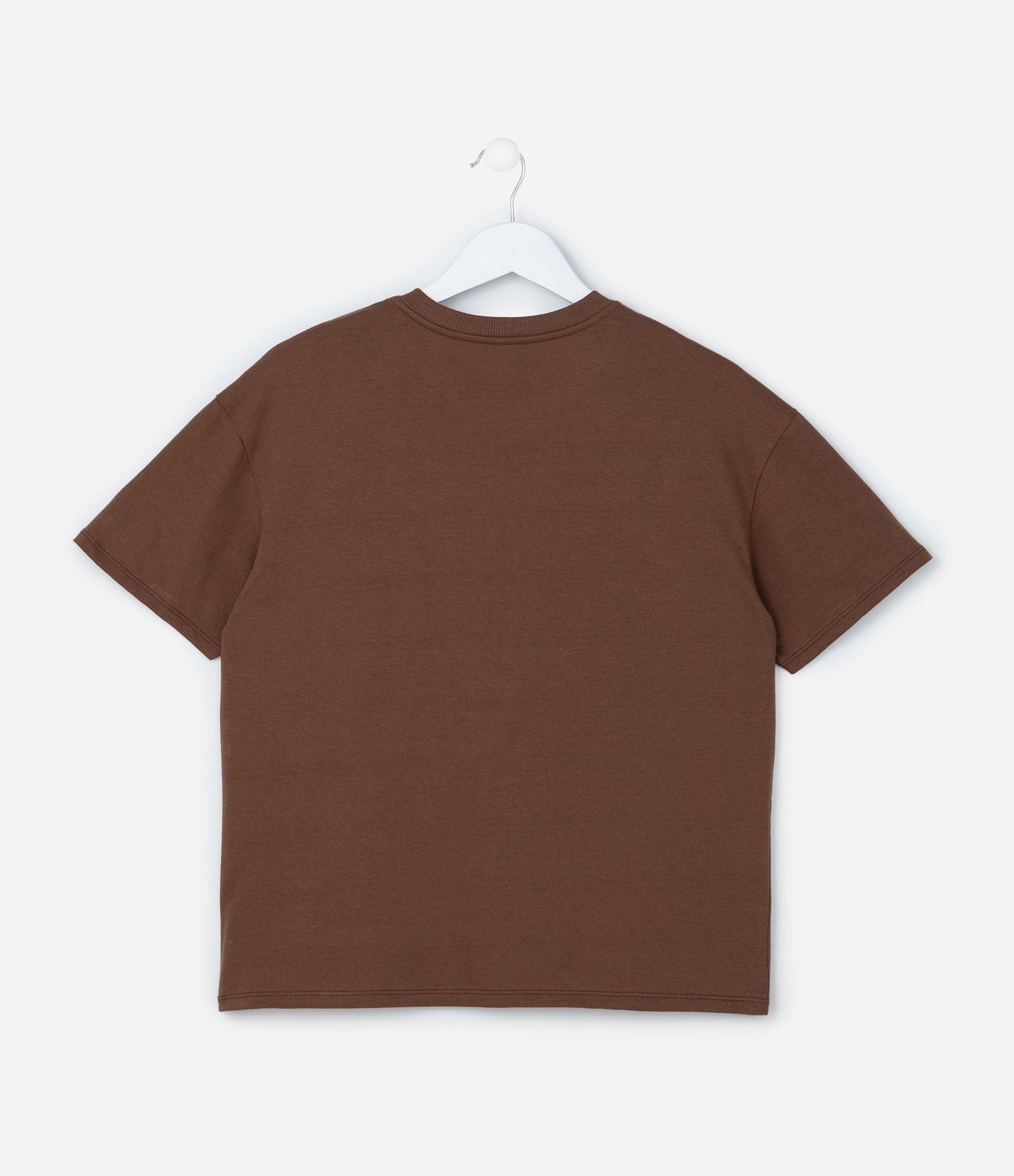 Camiseta Infantil com Lettering London - Tam 5 a 14 Anos Marrom 2