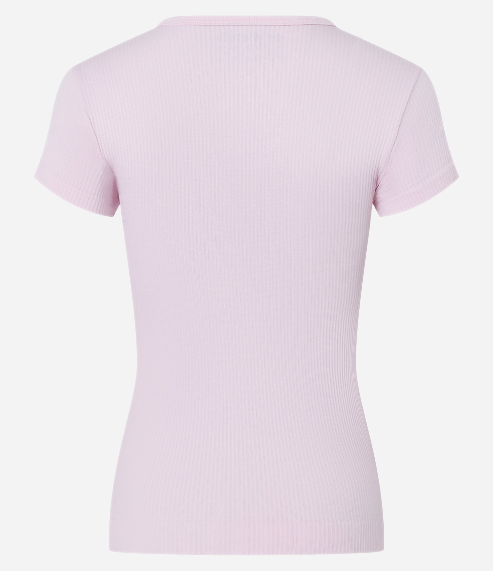 Blusa de Pijama em Ribana com Botões no Decote Rosa 7