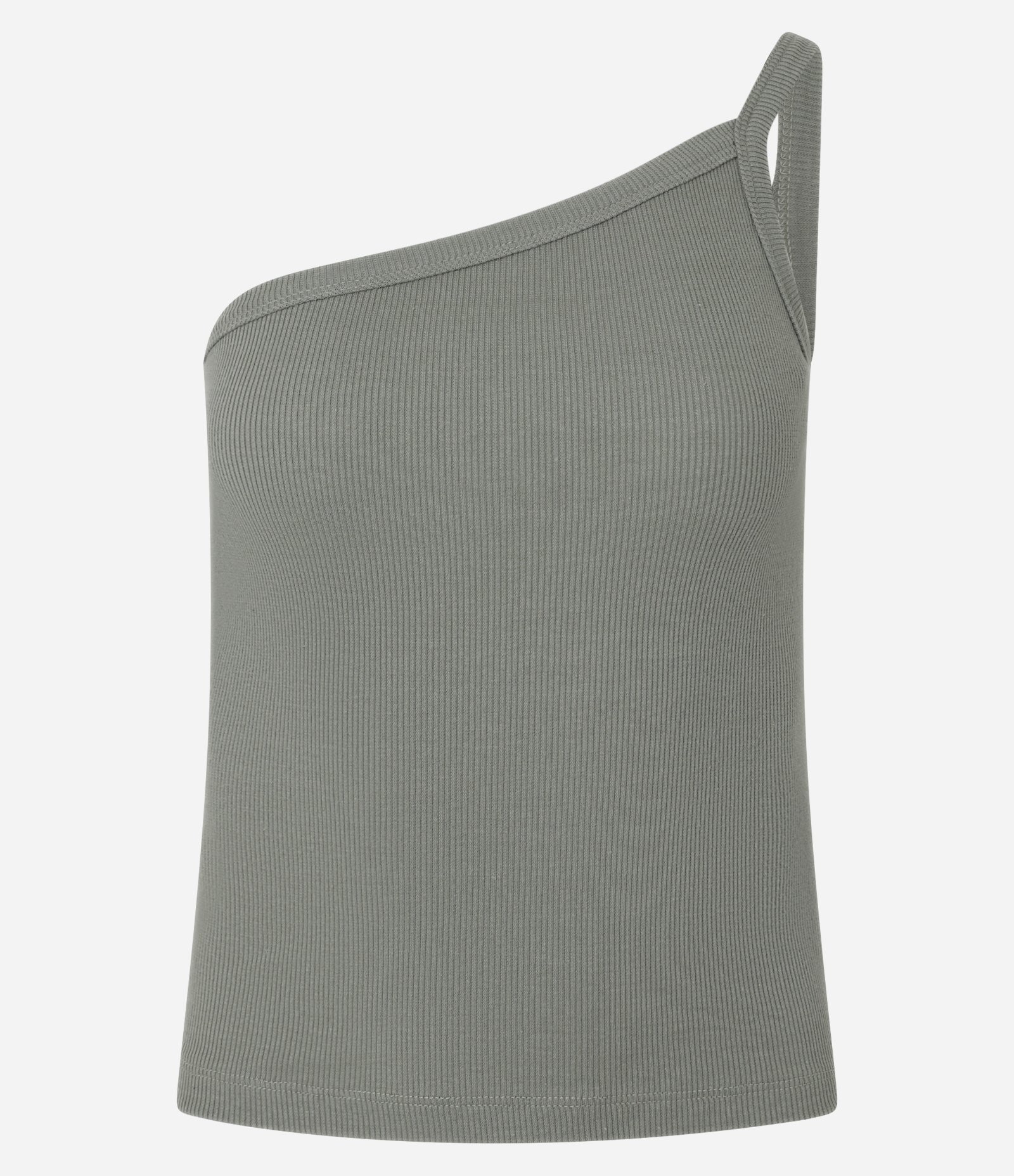 Blusa um Ombro só em Ribana com Textura Leve 4