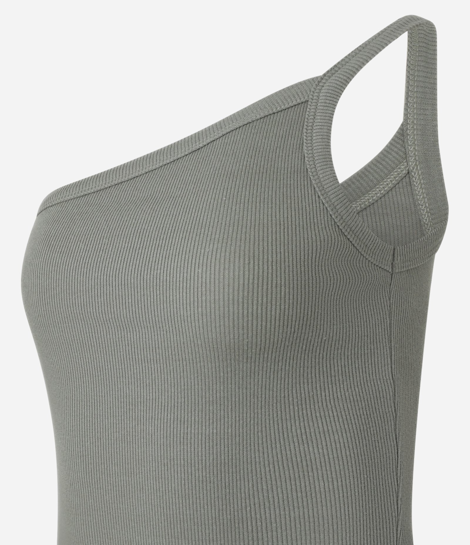 Blusa um Ombro só em Ribana com Textura Leve 5