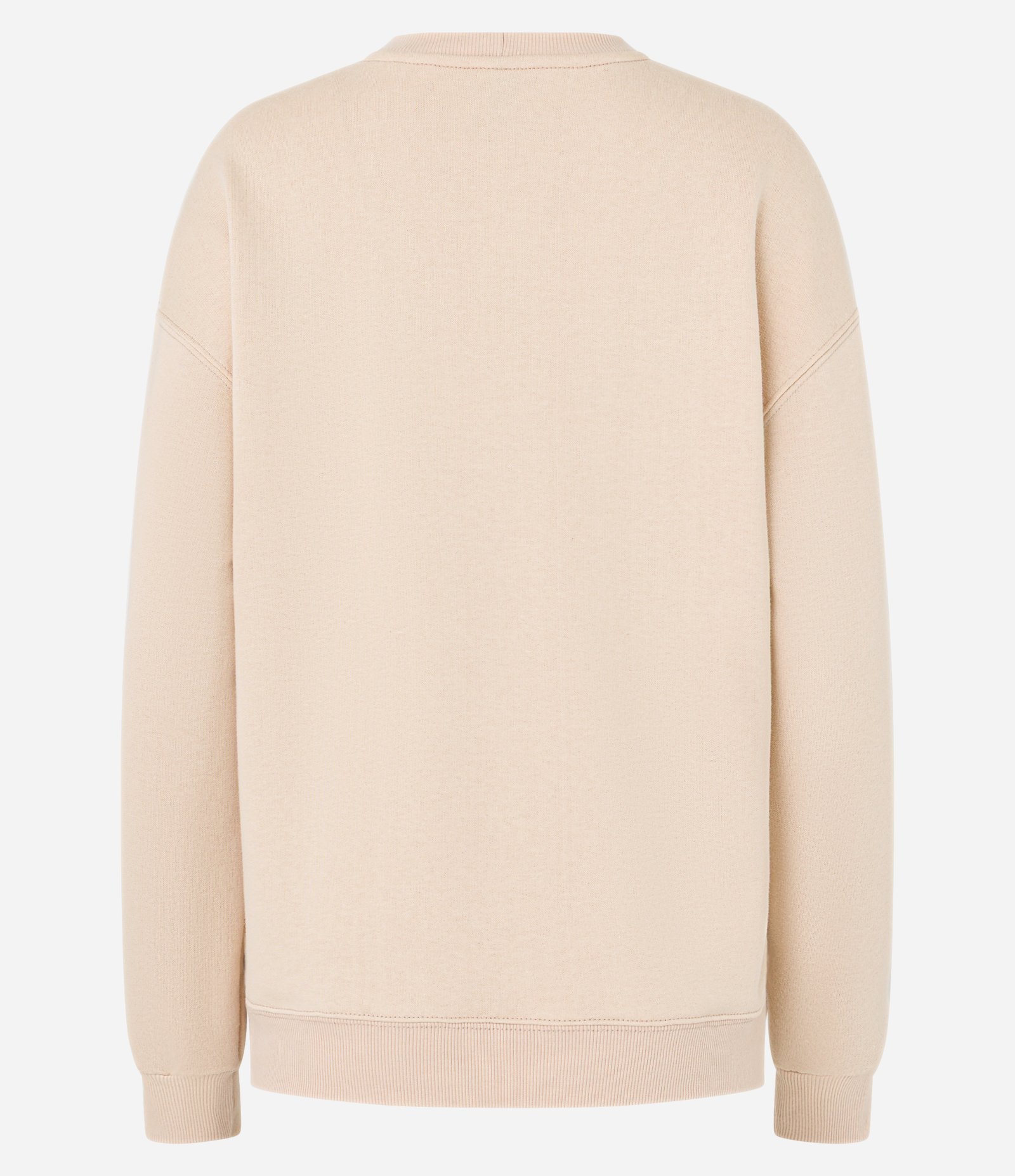 Moletom Regular com Forro Quentinho e Estampa Nothing Bege 5