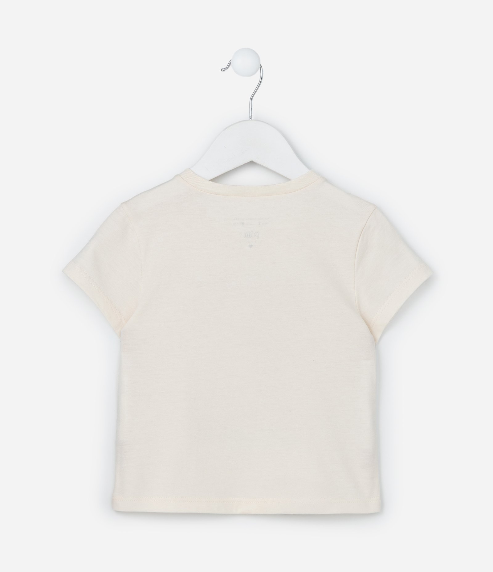 Blusa Infantil com Estampa Cachorro de Óculos - Tam 1 a 6 Anos Eggnog 2