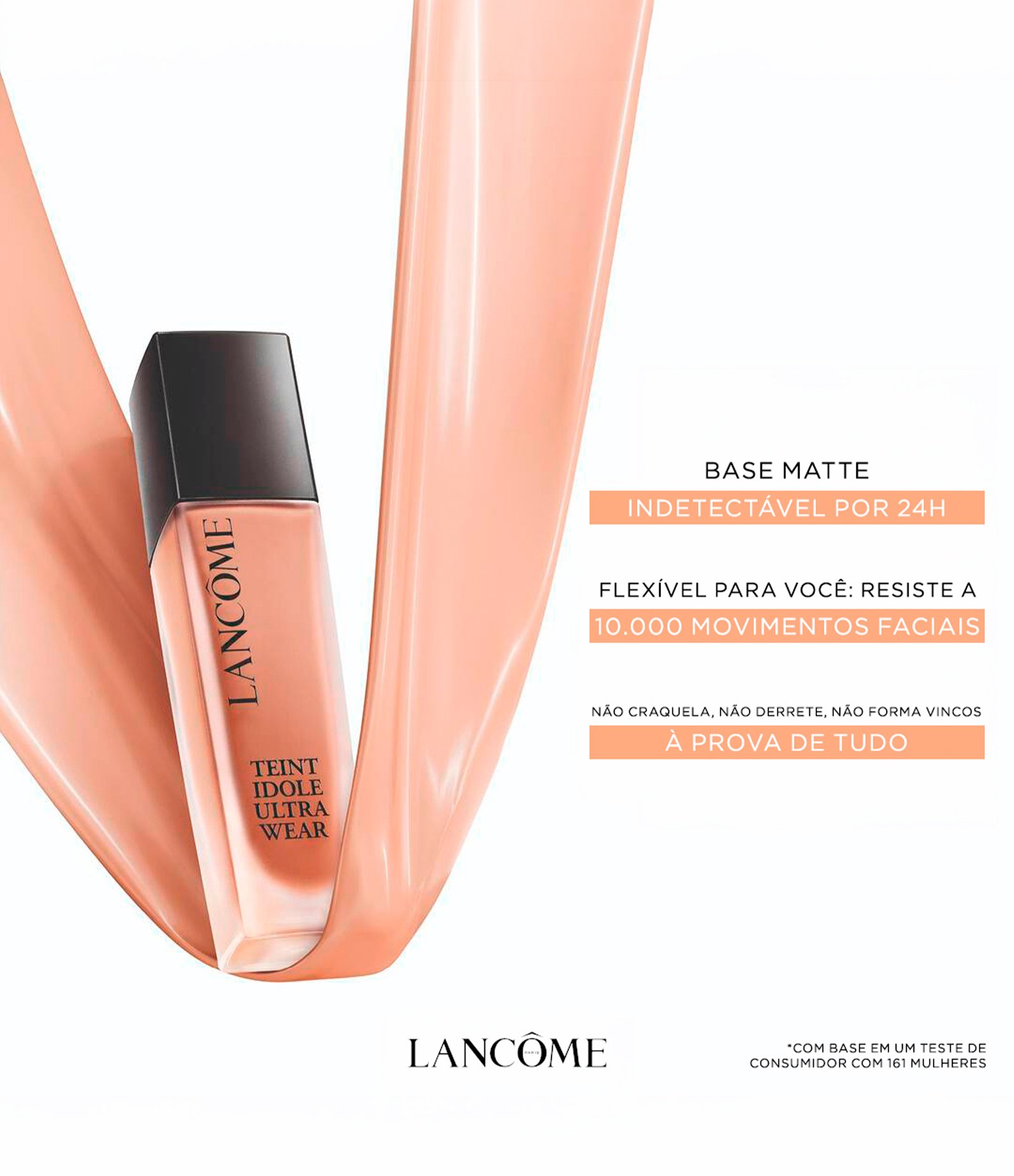 Base Liquida Matte Lancome Teint Idole Ultra Wear Foundation 345N 3