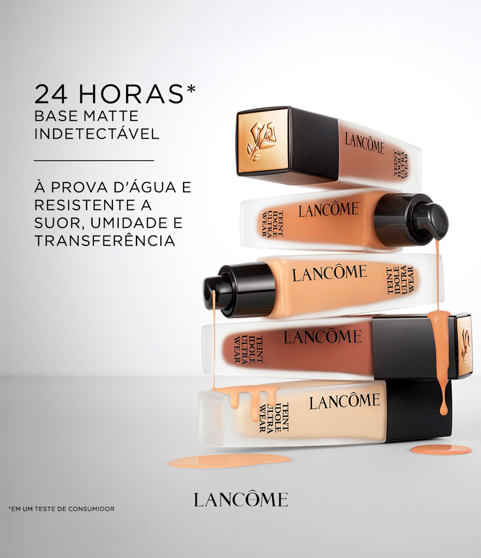 Base Liquida Matte Lancome Teint Idole Ultra Wear Foundation 345N 6