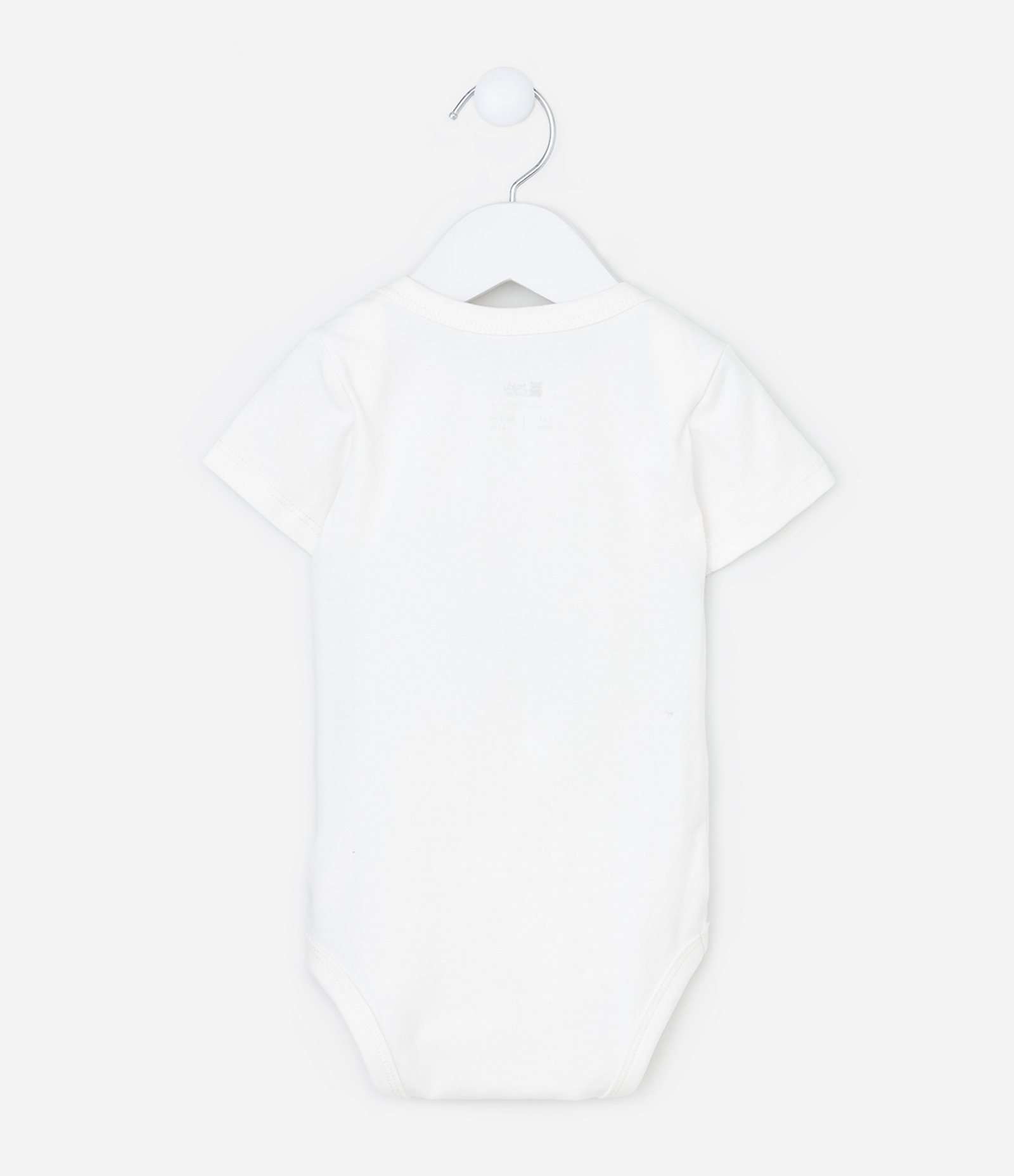 Body Infantil com Estampa Cachorrinho - Tam 0 a 18 meses Branco 2