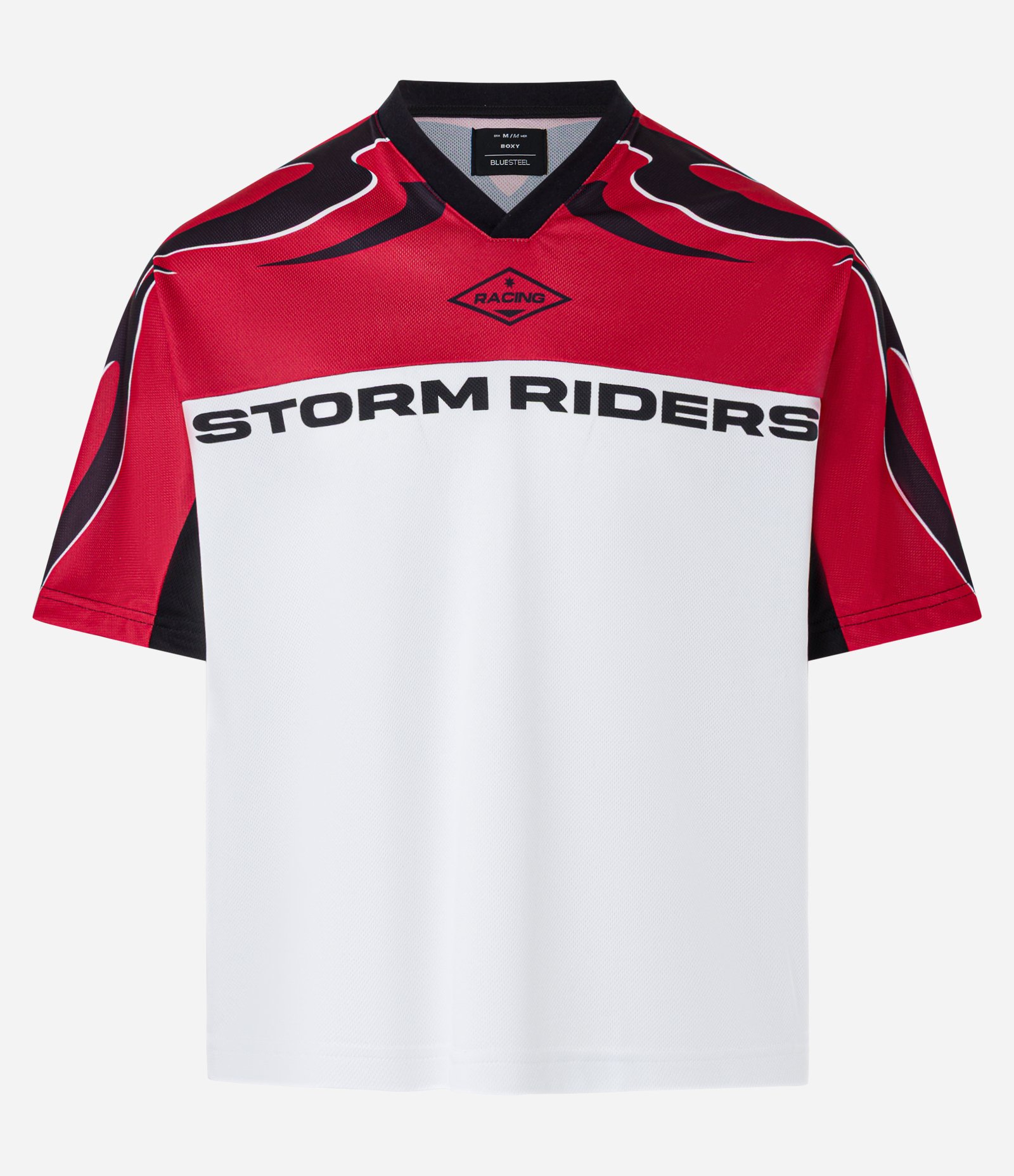 Camiseta Boxy Esportiva em Tecnologia Dry com Estampa Vintage Branco 6