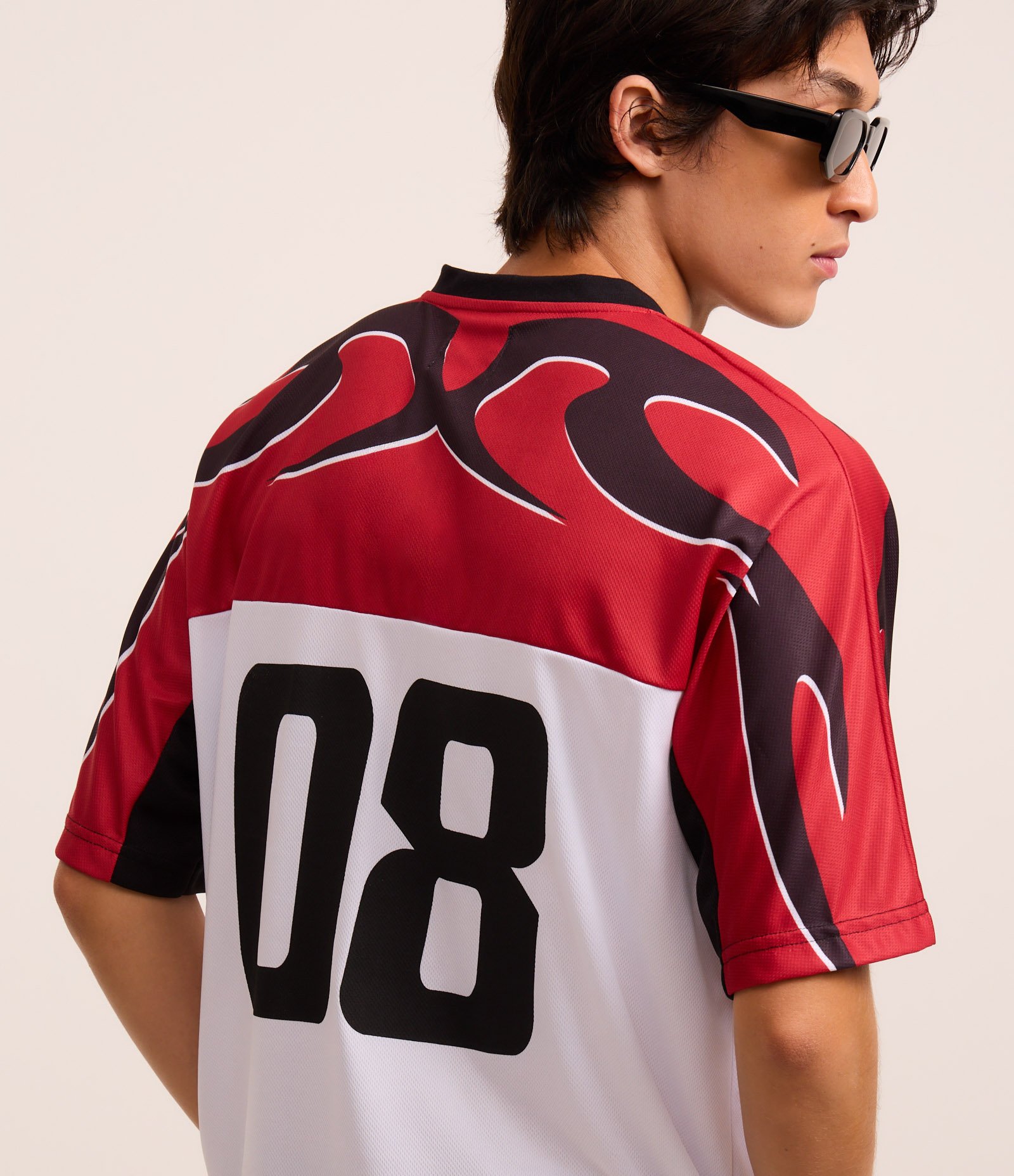 Camiseta Boxy Esportiva em Tecnologia Dry com Estampa Vintage Branco 2