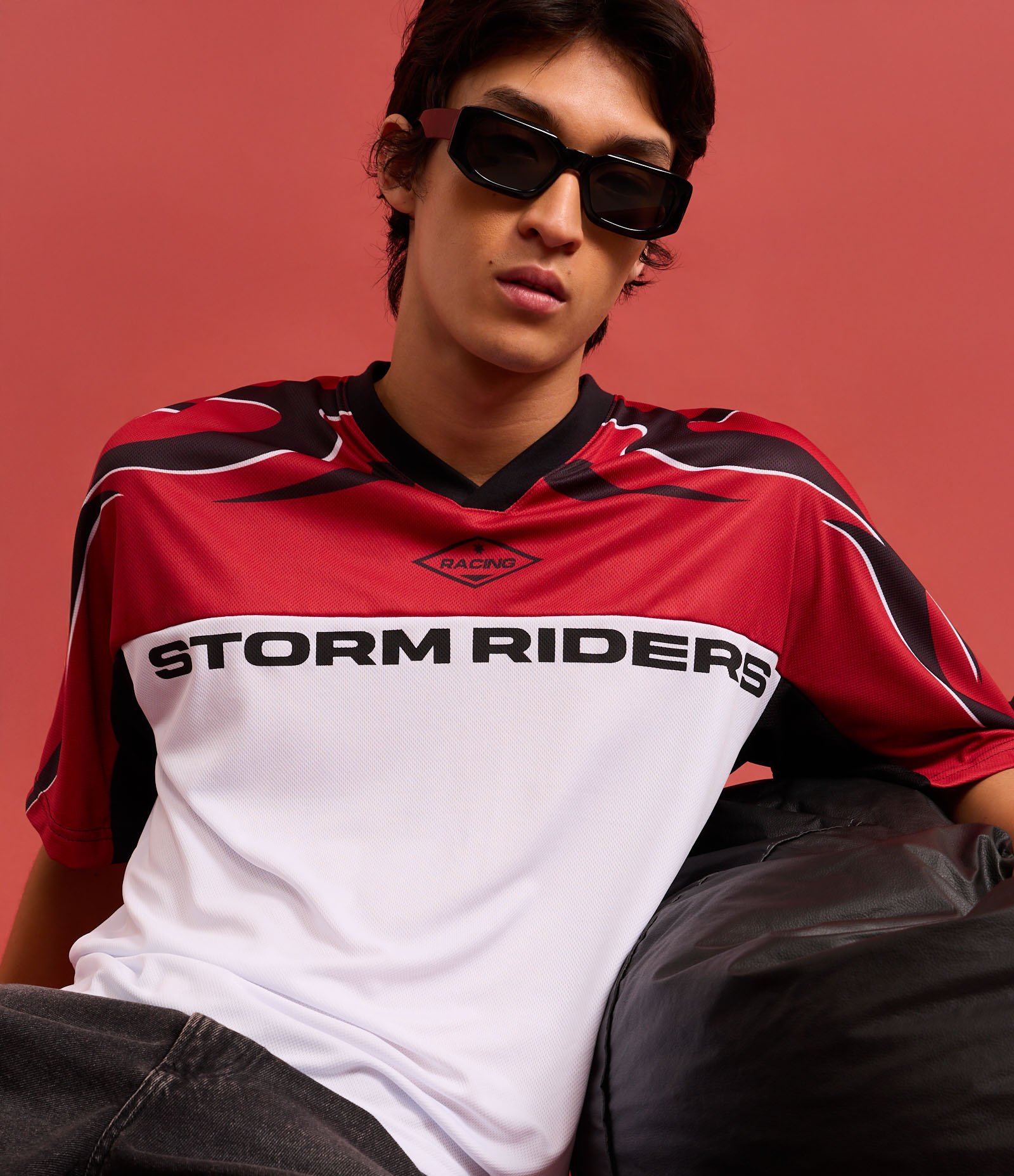 Camiseta Boxy Esportiva em Tecnologia Dry com Estampa Vintage Branco 4