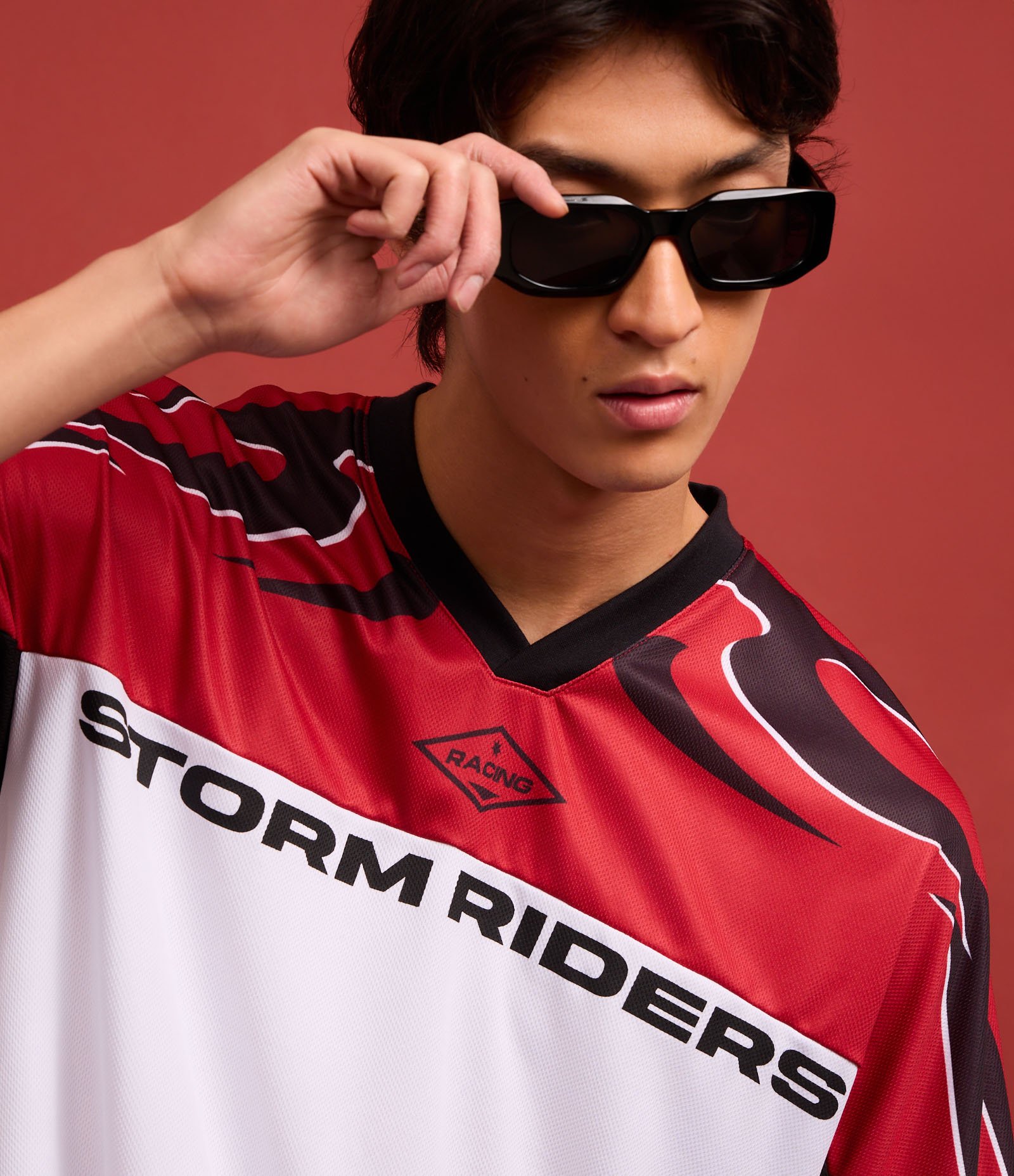 Camiseta Boxy Esportiva em Tecnologia Dry com Estampa Vintage Branco 5