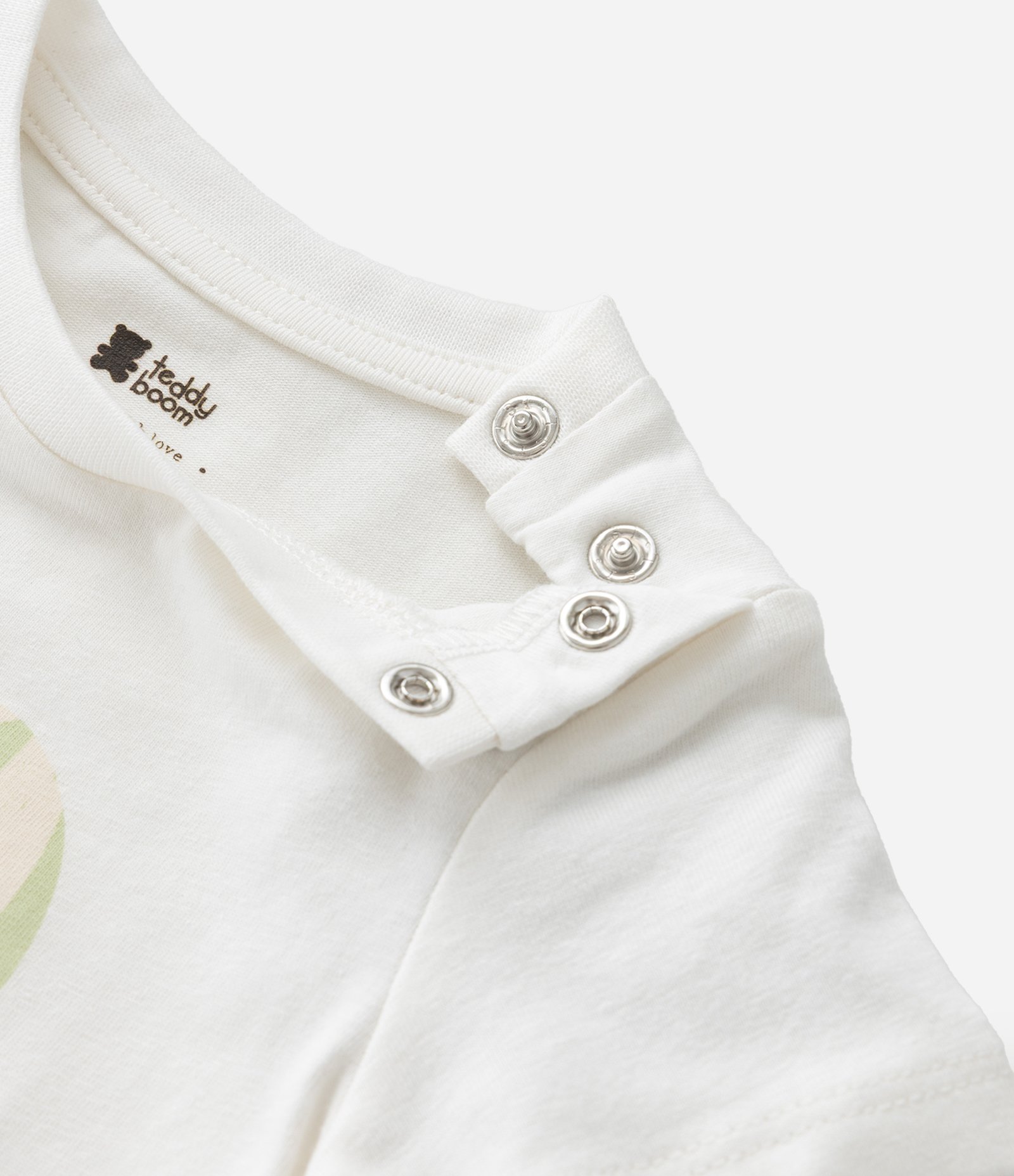 Body Infantil com Estampa de Praia Interativa - Tam 0 a 18 Meses Branco 5