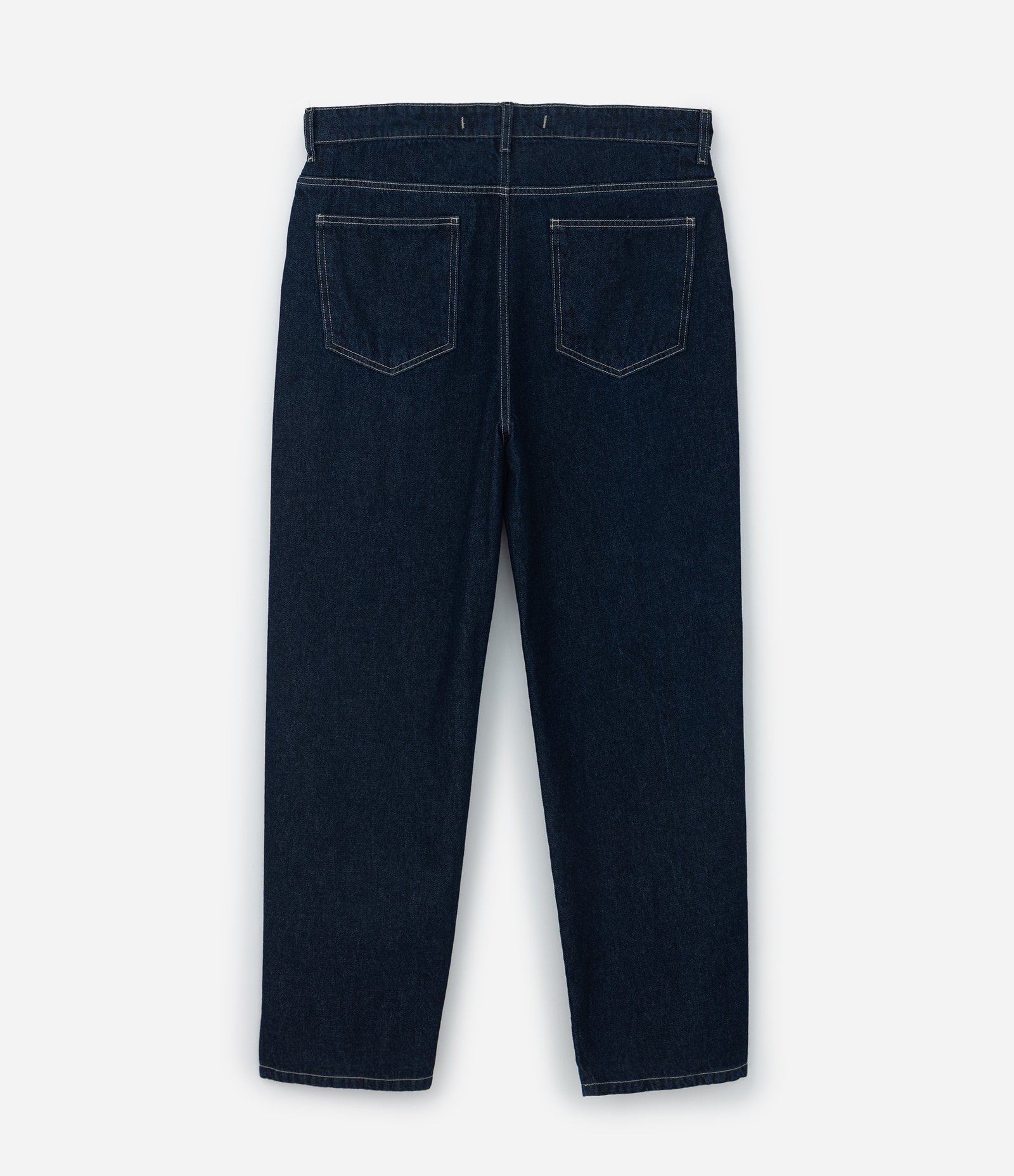 Calça Baggy em Jeans Azul 6
