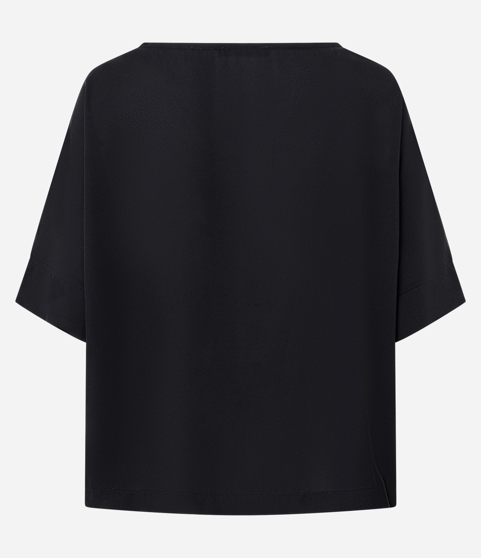 Blusa em Chiffon com Manga Curta Preto 2