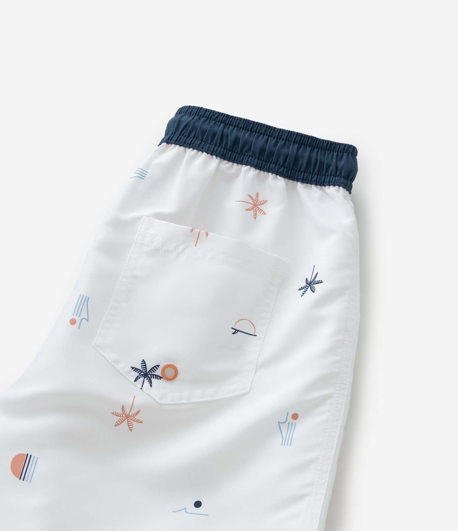 Bermuda Infantil com Estampa de Mini Ícones - Tam 5 a 14 Anos Branco 4