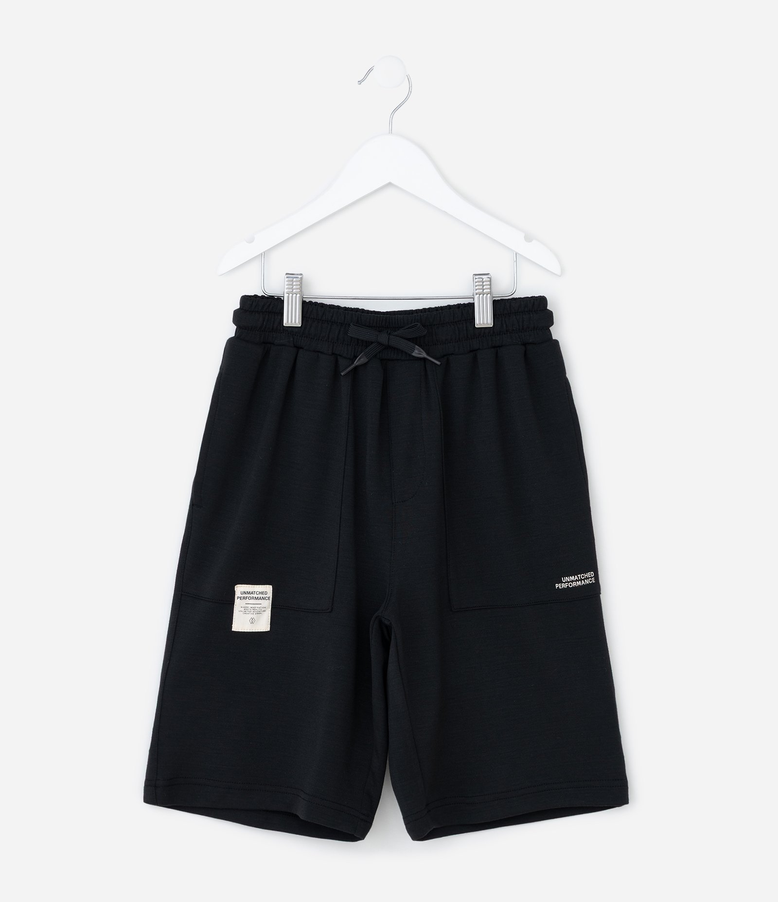 Bermuda Infantil em Modal com Bolsos - Tam 5 a 14 Anos Preto 2